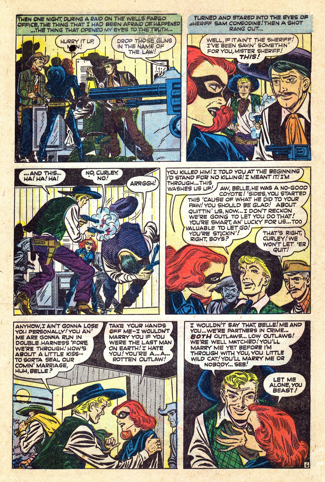 Read online Western Life Romances comic -  Issue #2 - 28