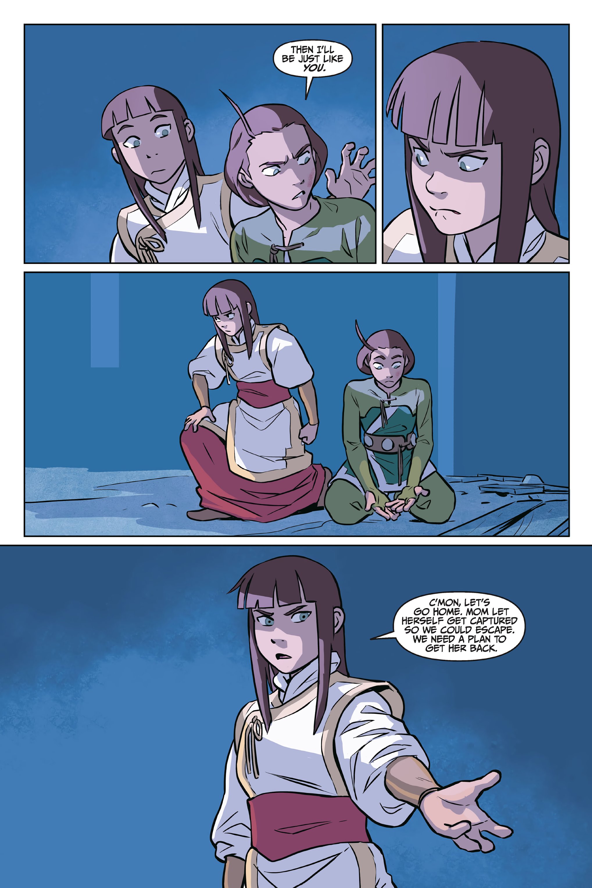 Read online Nickelodeon Avatar: The Last Airbender - Imbalance comic -  Issue # _Omnibus (Part 2) - 44