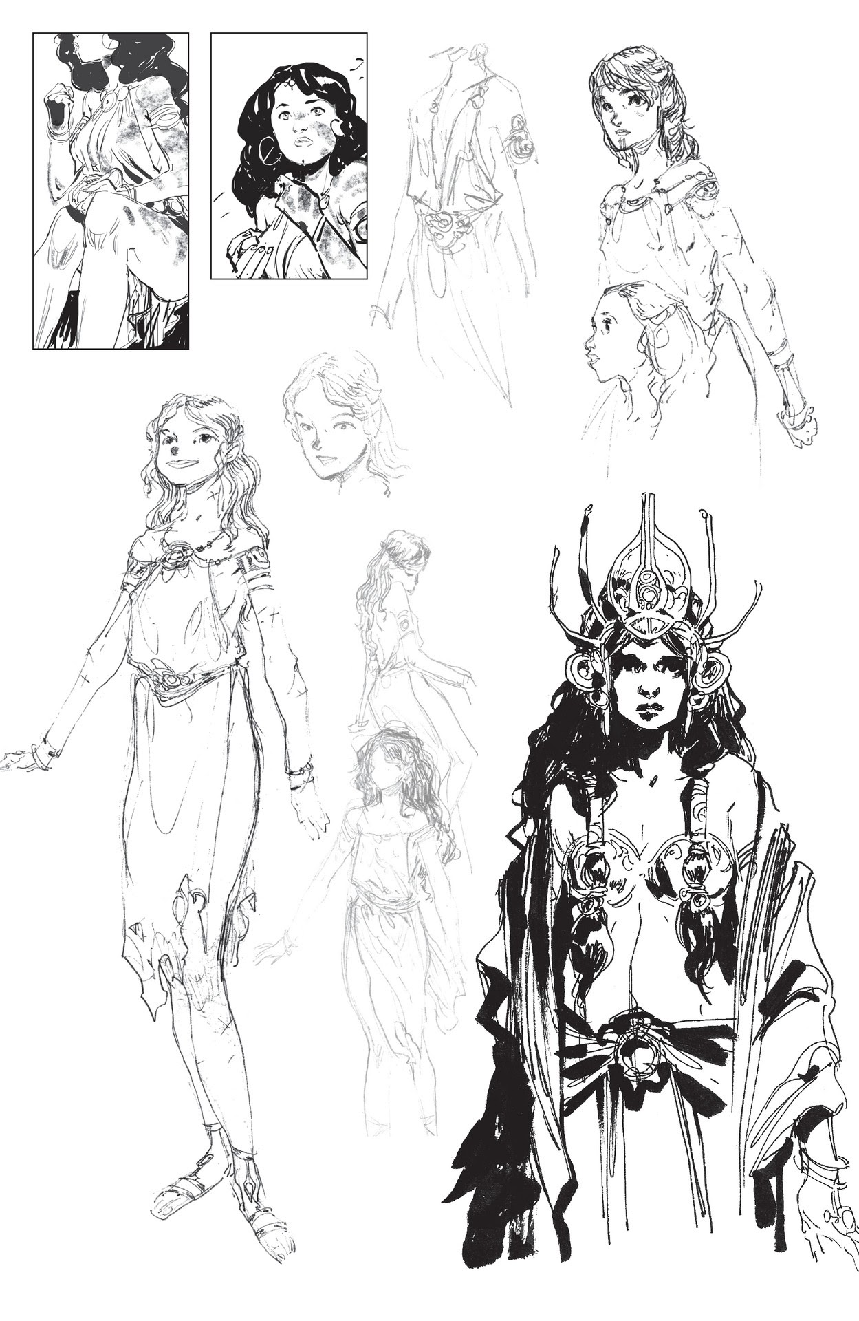 Read online The Cimmerian comic -  Issue # TPB 3 - 138