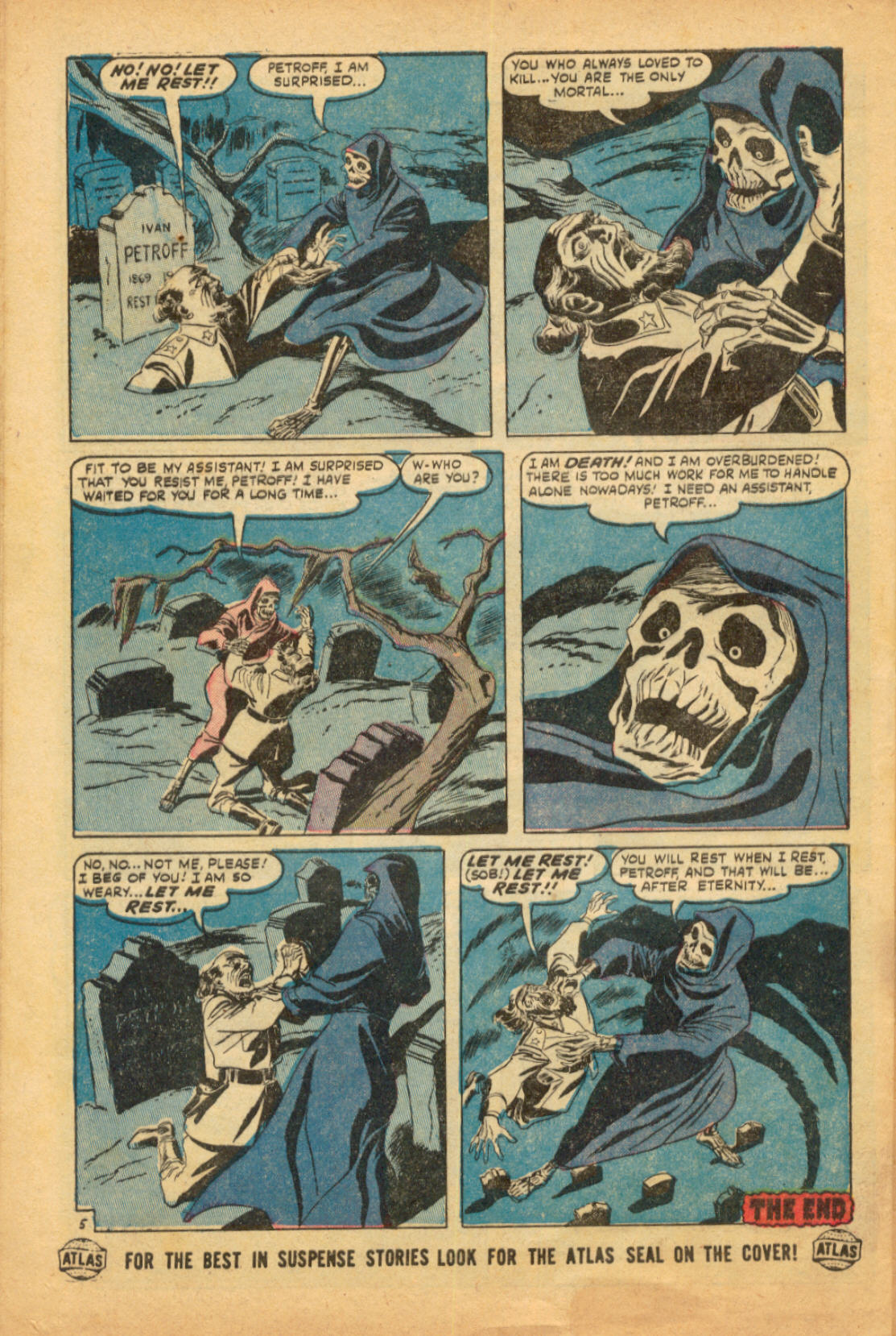 Read online Mystic (1951) comic -  Issue #18 - 32