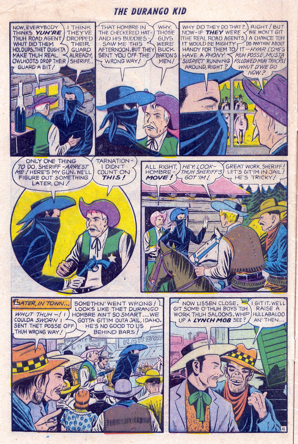 Read online Charles Starrett as The Durango Kid comic -  Issue #25 - 6