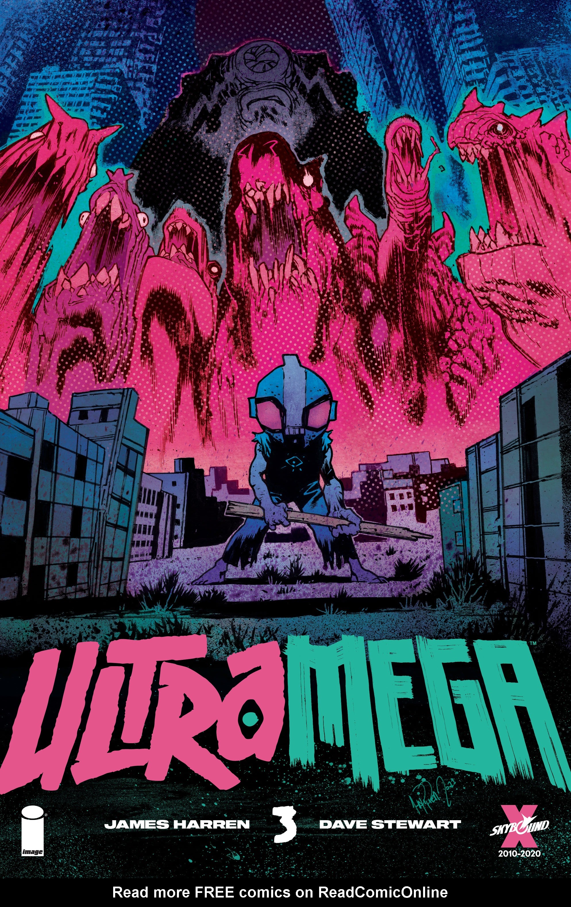 Read online Ultramega by James Harren comic -  Issue #3 - 1