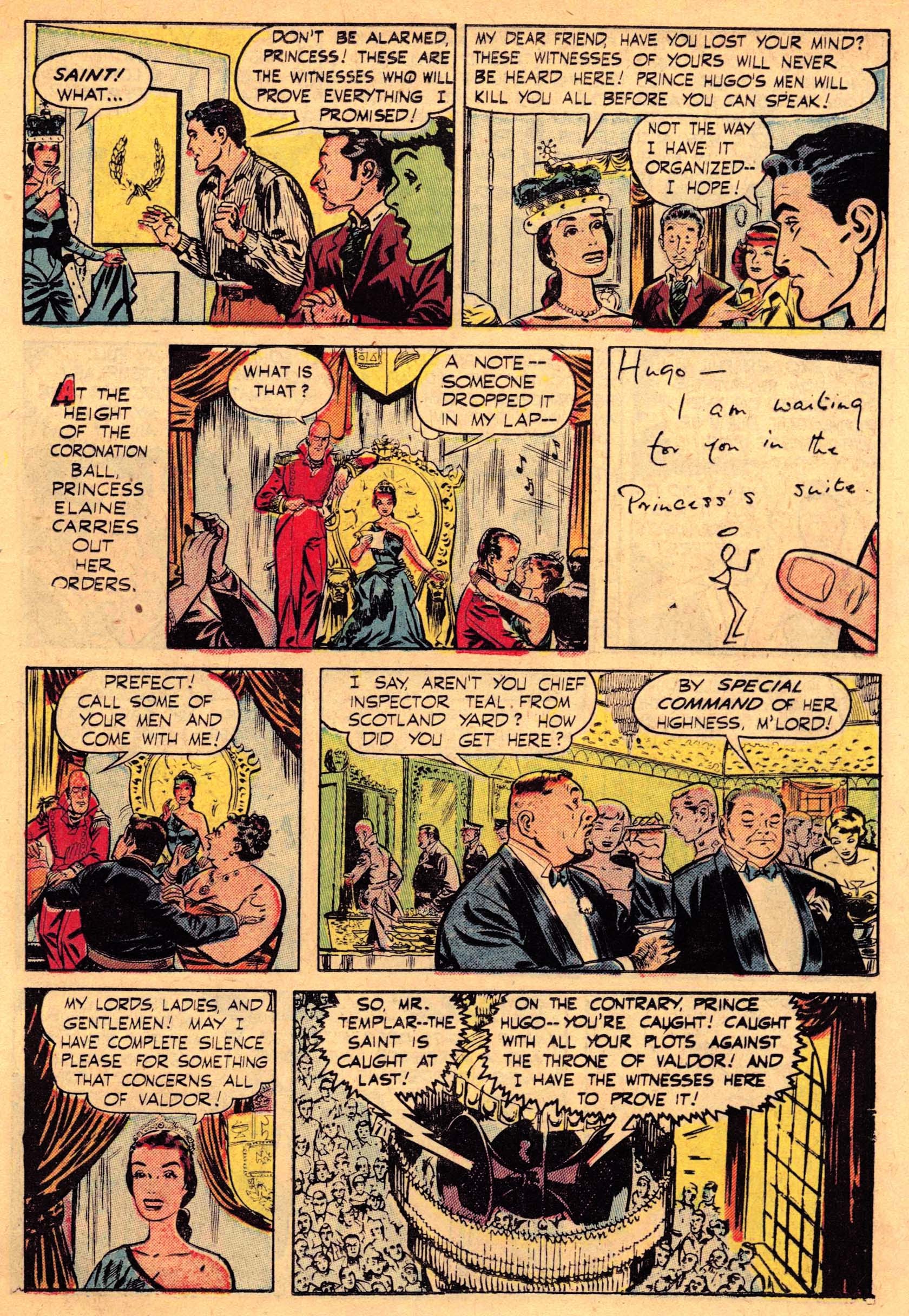 Read online The Saint (1947) comic -  Issue #11 - 15