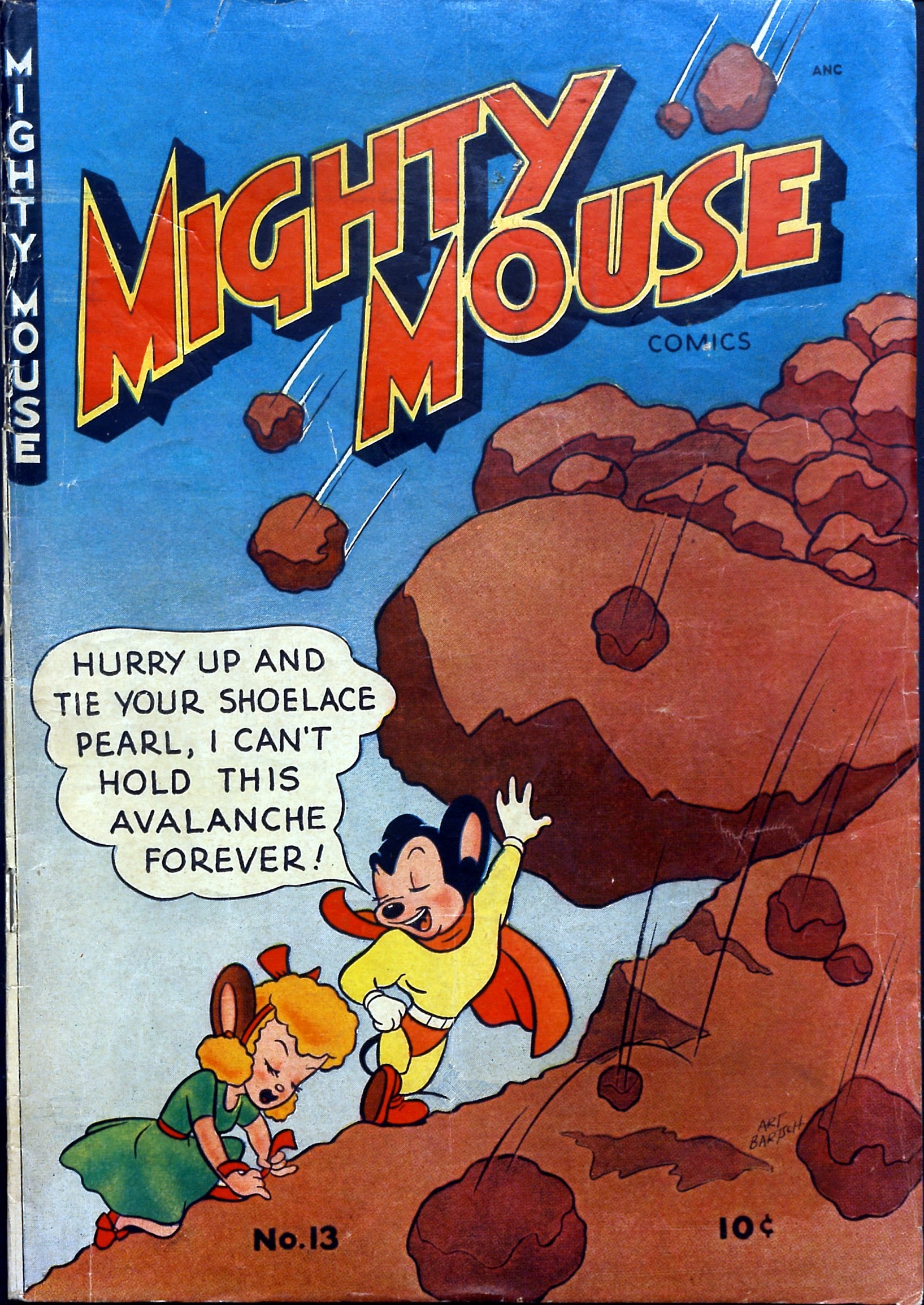 Read online Paul Terry's Mighty Mouse Comics comic -  Issue #13 - 1