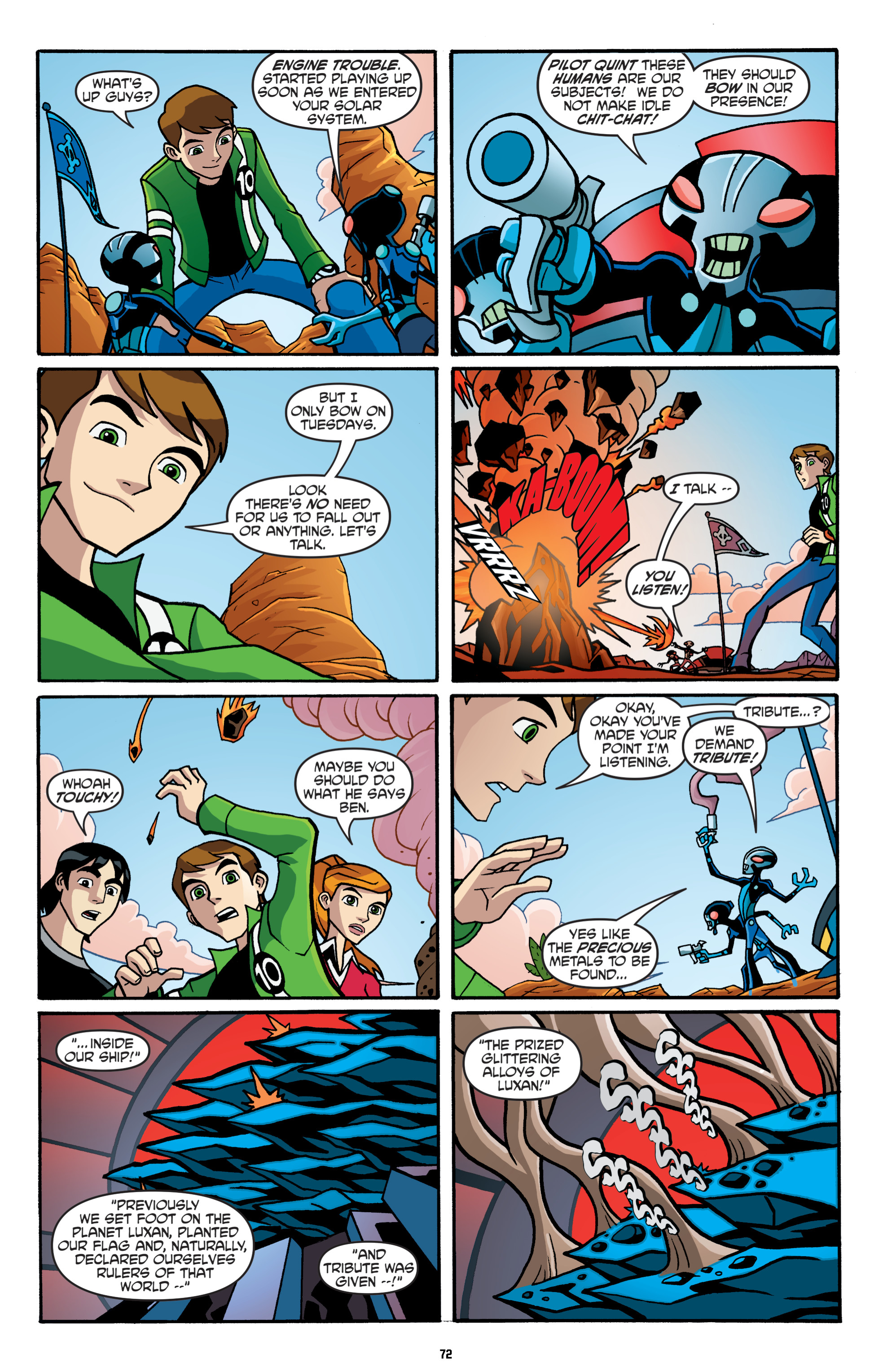 Read online Ben 10 Classics comic -  Issue # TPB 5 - 70