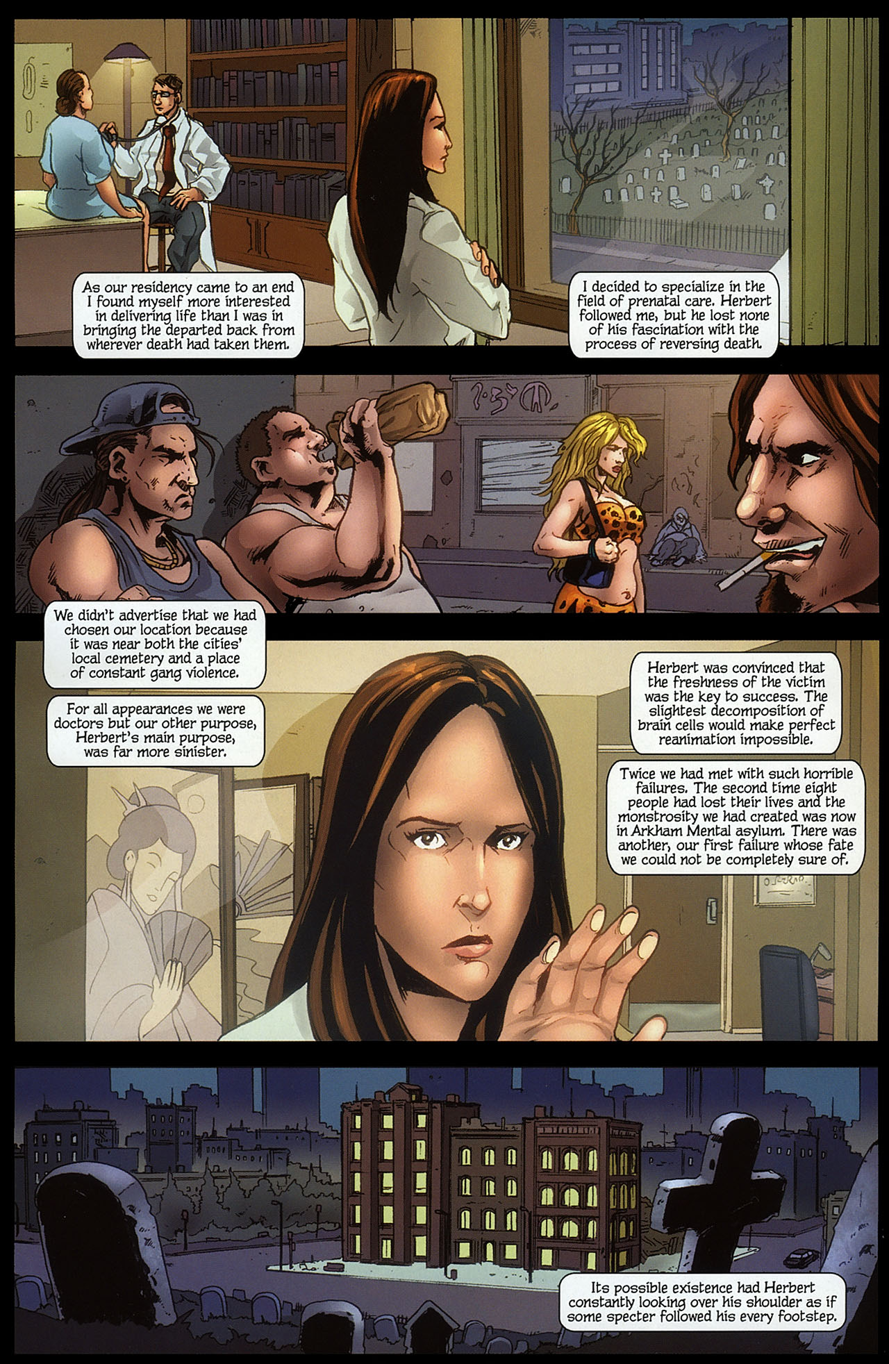 Read online The Chronicles of Dr. Herbert West comic -  Issue #3 - 4