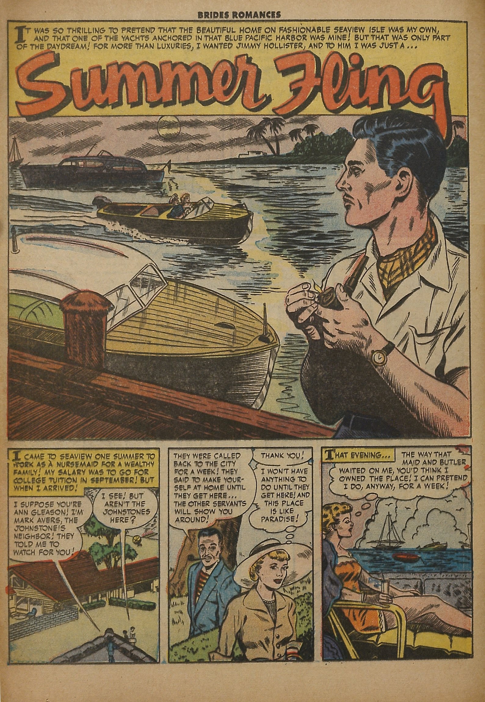 Read online Brides Romances comic -  Issue #1 - 12