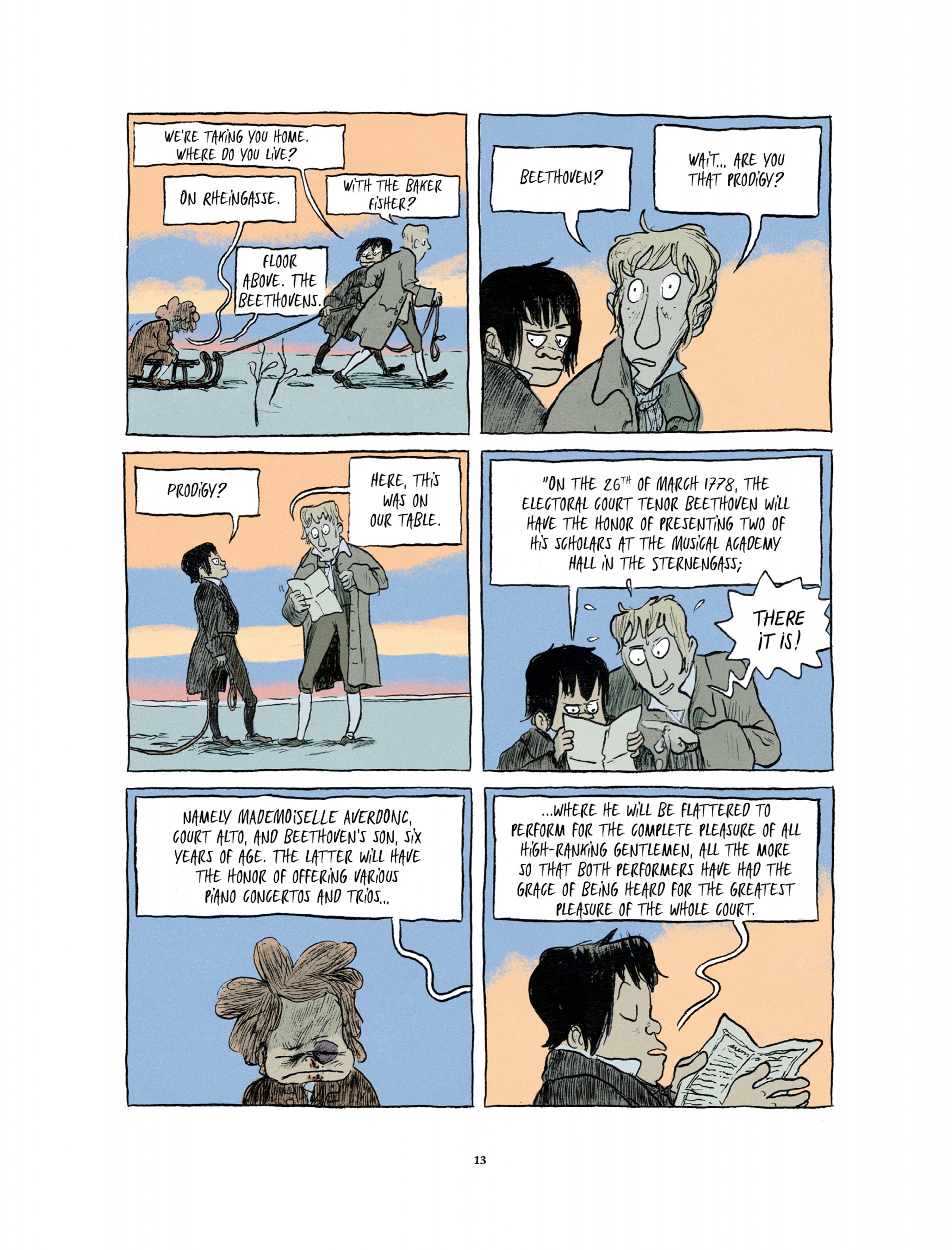 Read online Golden Boy: Beethoven's Youth comic -  Issue # TPB (Part 1) - 14