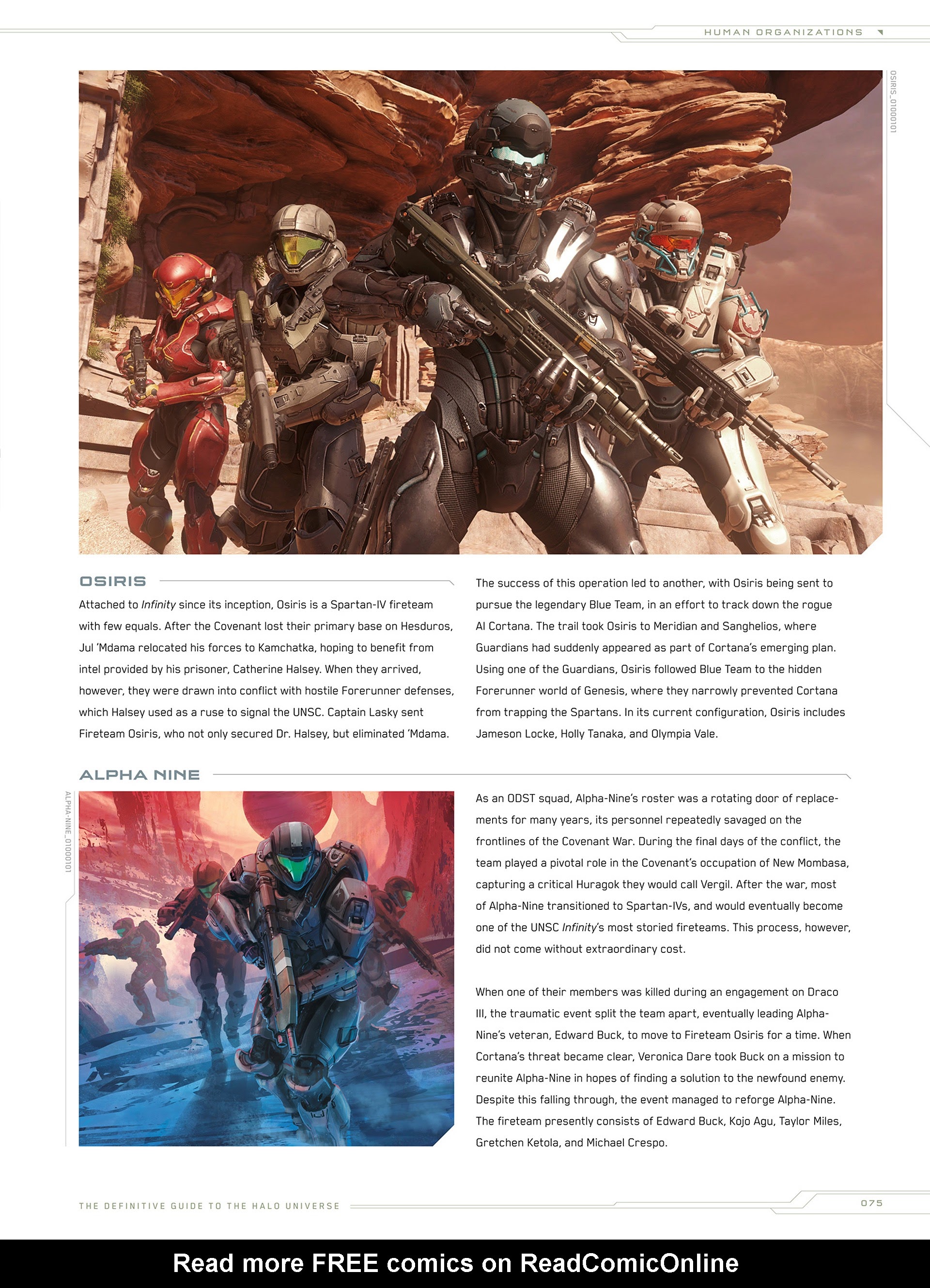 Read online Halo Encyclopedia comic -  Issue # TPB (Part 1) - 71