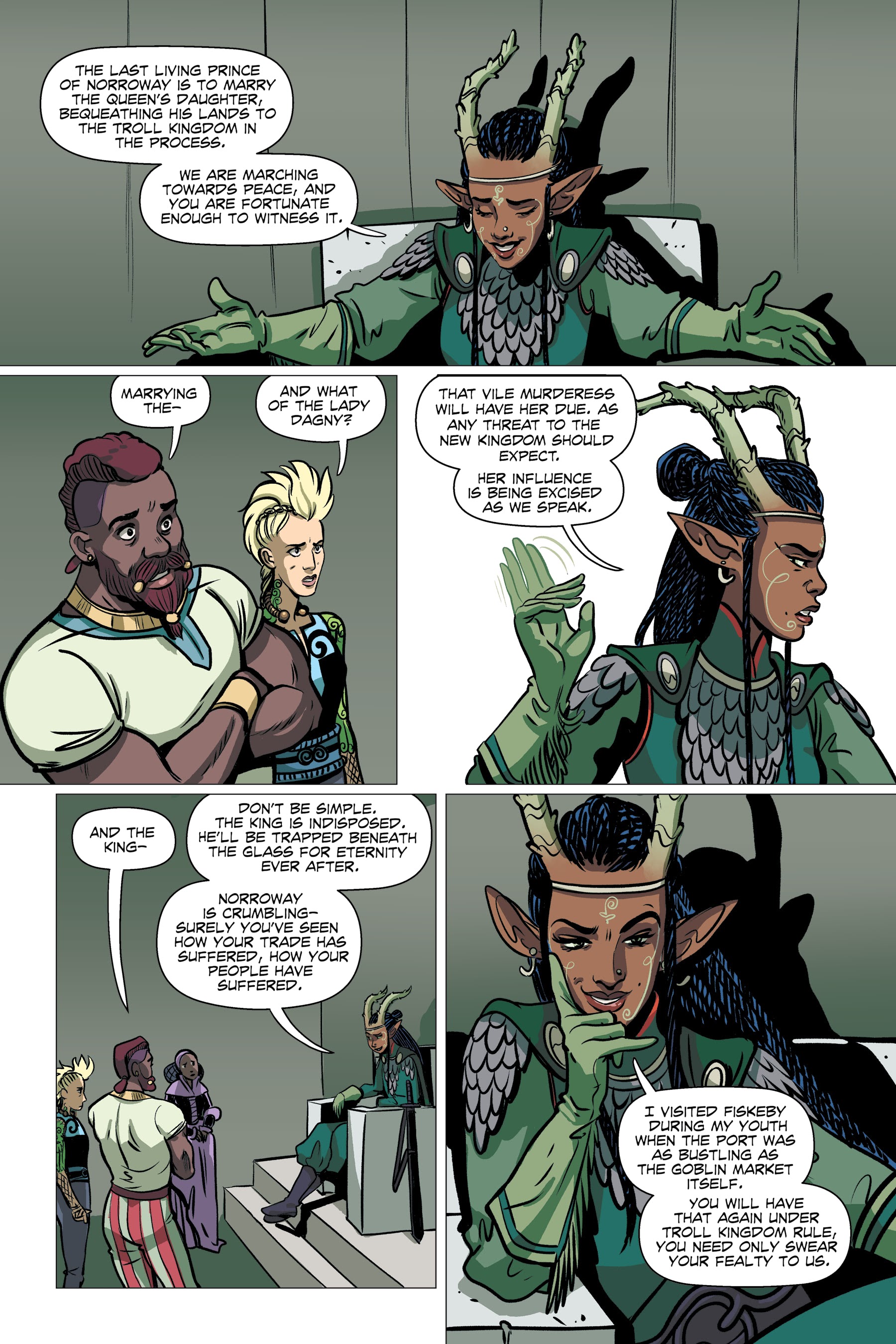 Read online Norroway comic -  Issue # TPB 2 (Part 1) - 34