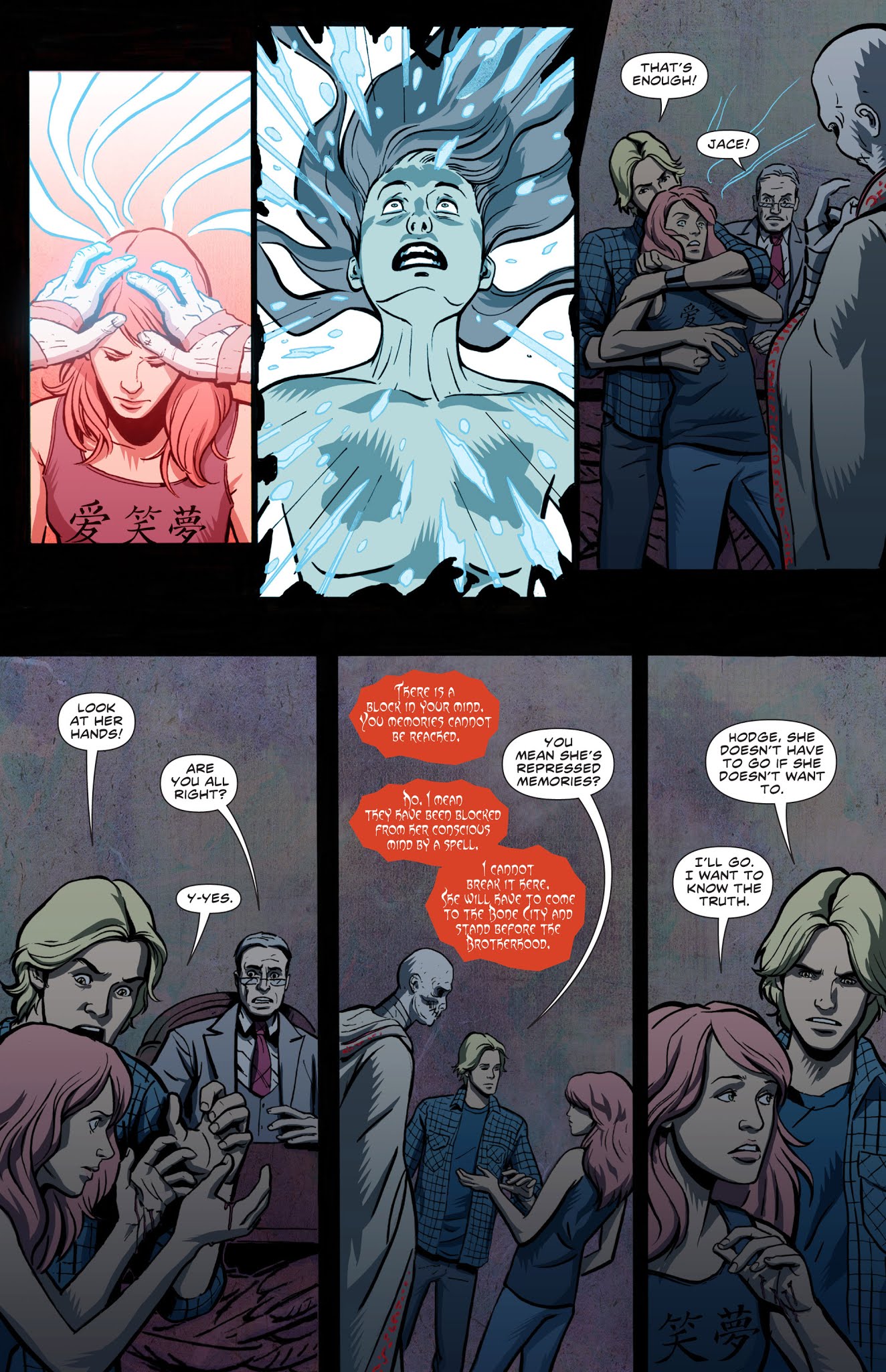 Read online The Mortal Instruments: City of Bones comic -  Issue #4 - 20