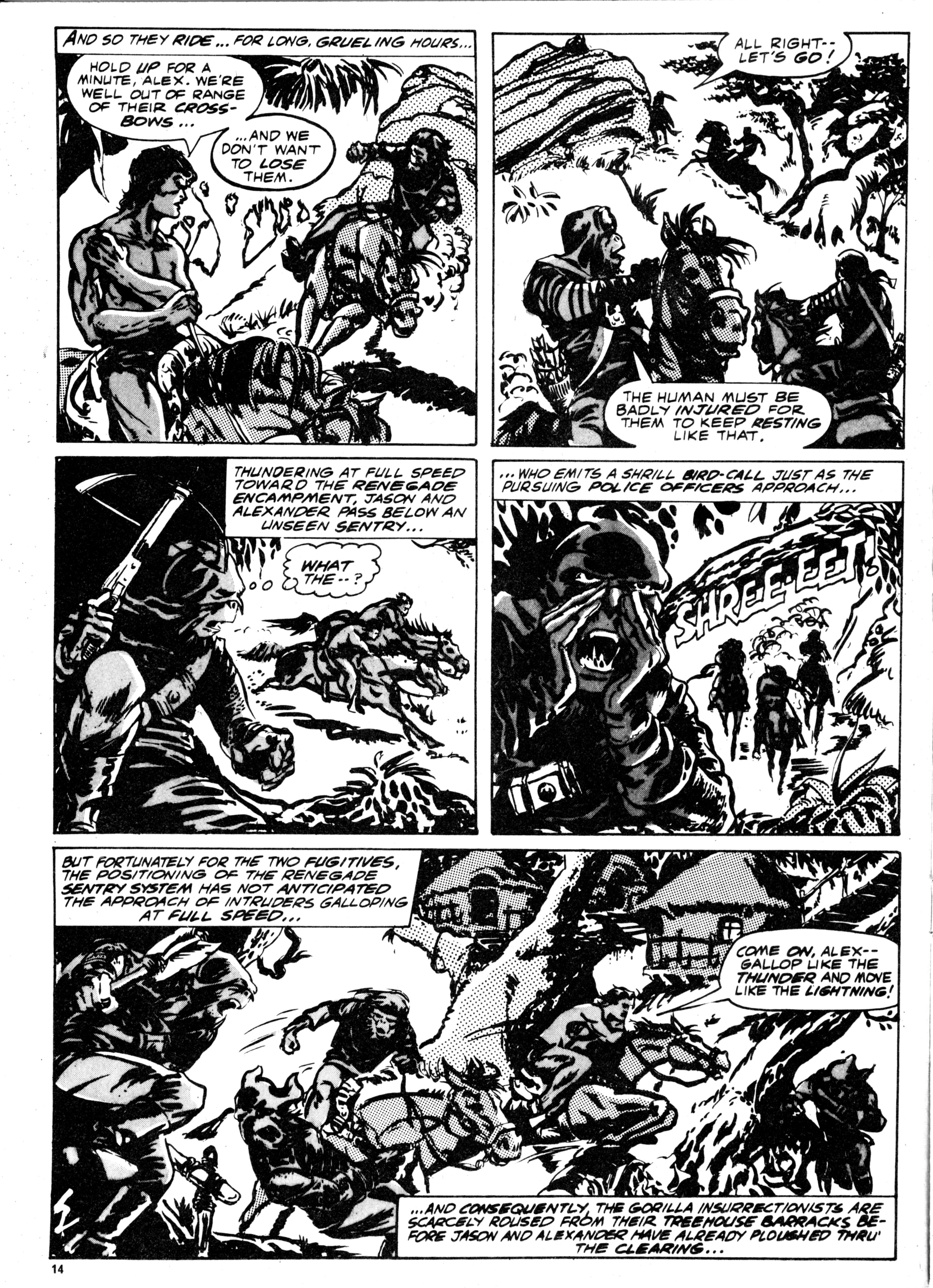 Read online Planet of the Apes (1974) comic -  Issue #14 - 14