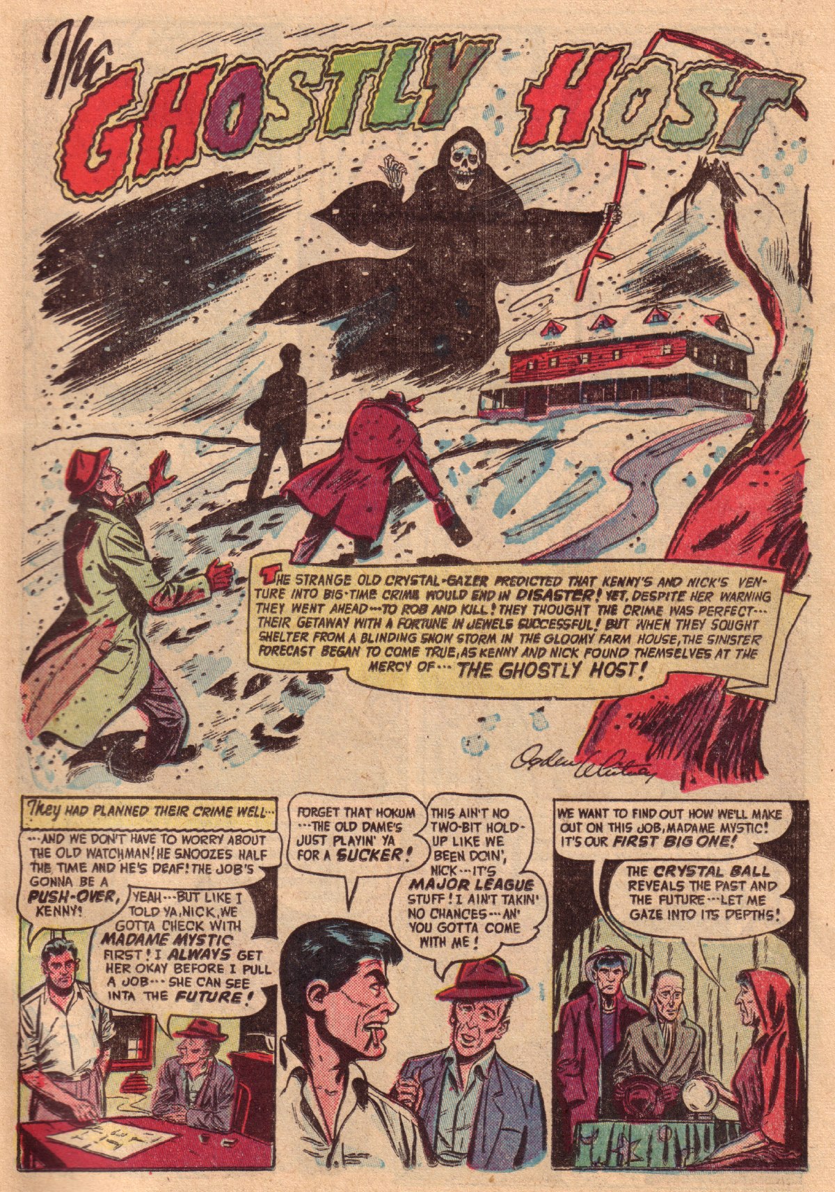 Read online Adventures Into The Unknown comic -  Issue #23 - 41