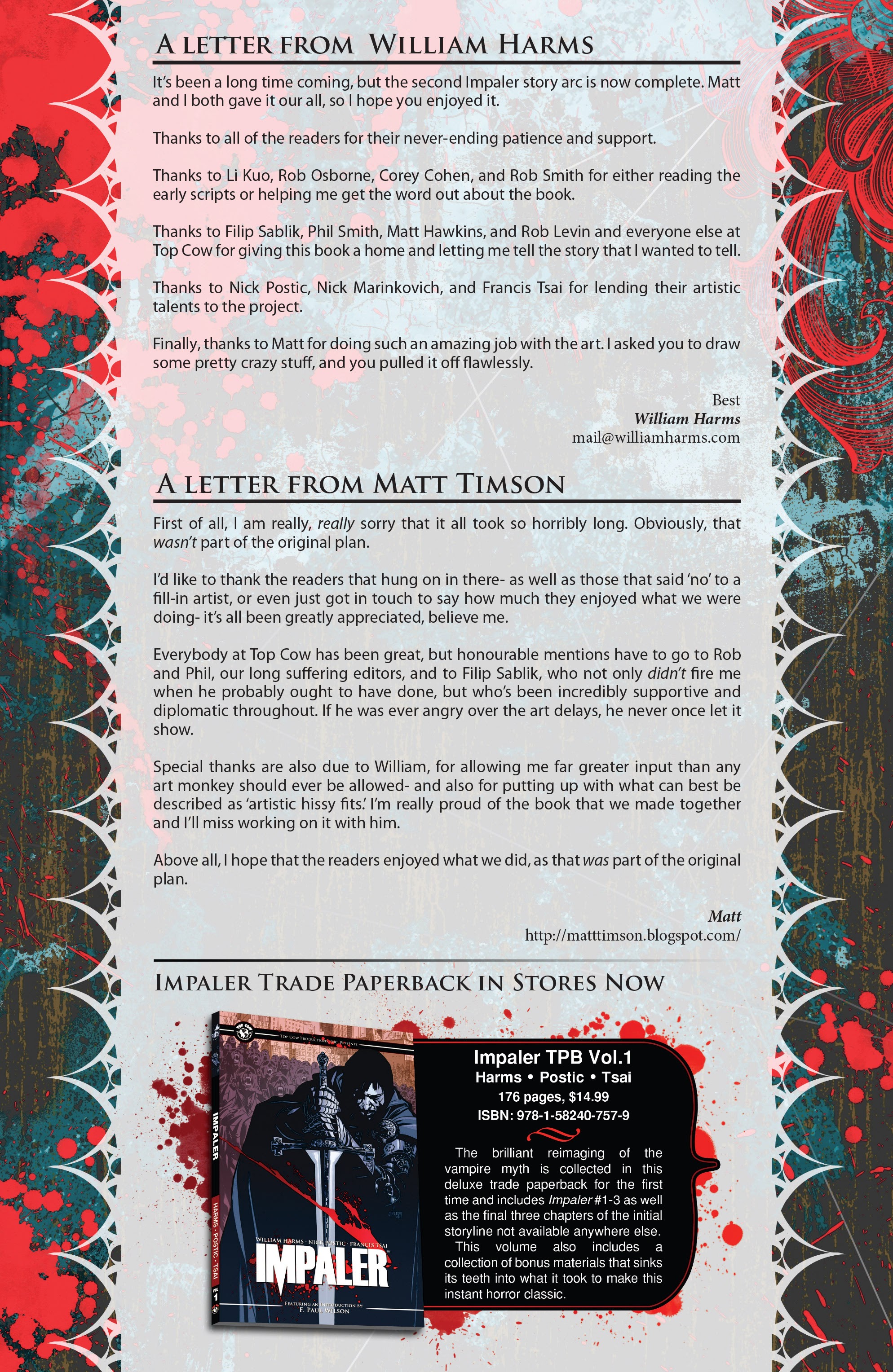 Read online Impaler (2008) comic -  Issue #5 - 41