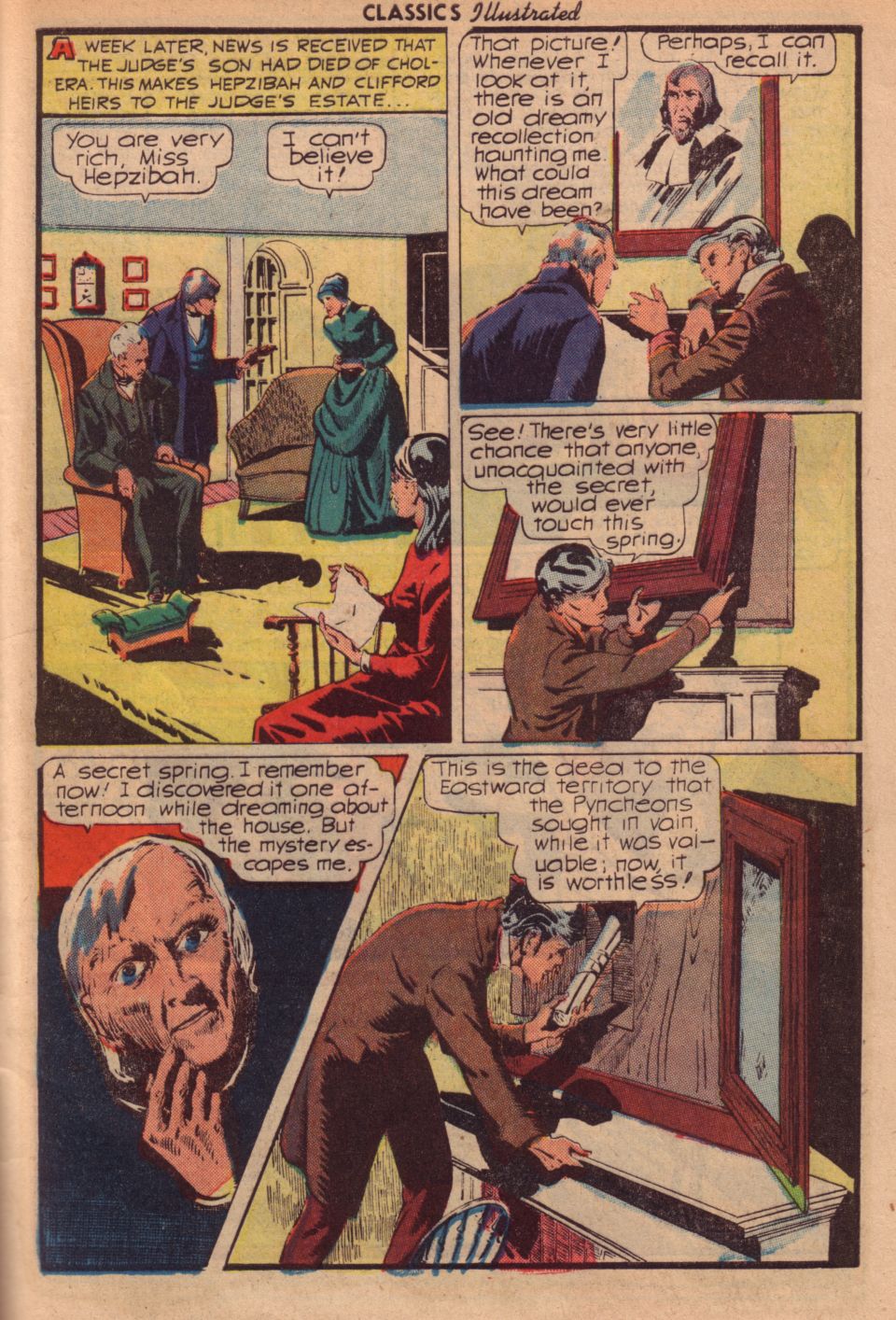 Read online Classics Illustrated comic -  Issue #52 - 45