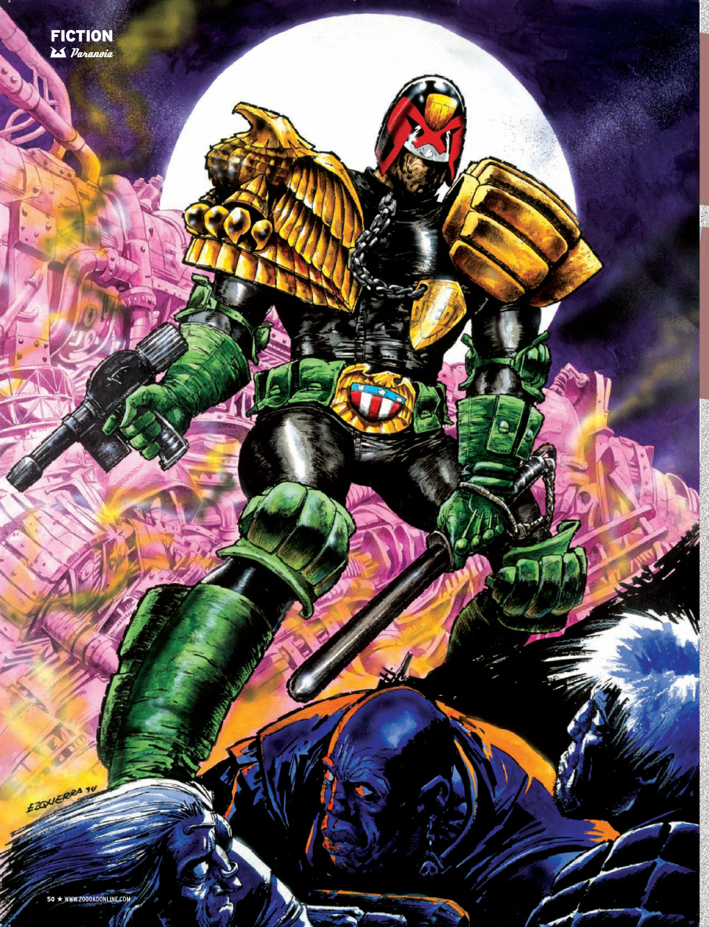 Read online Judge Dredd Megazine (Vol. 5) comic -  Issue #327 - 50