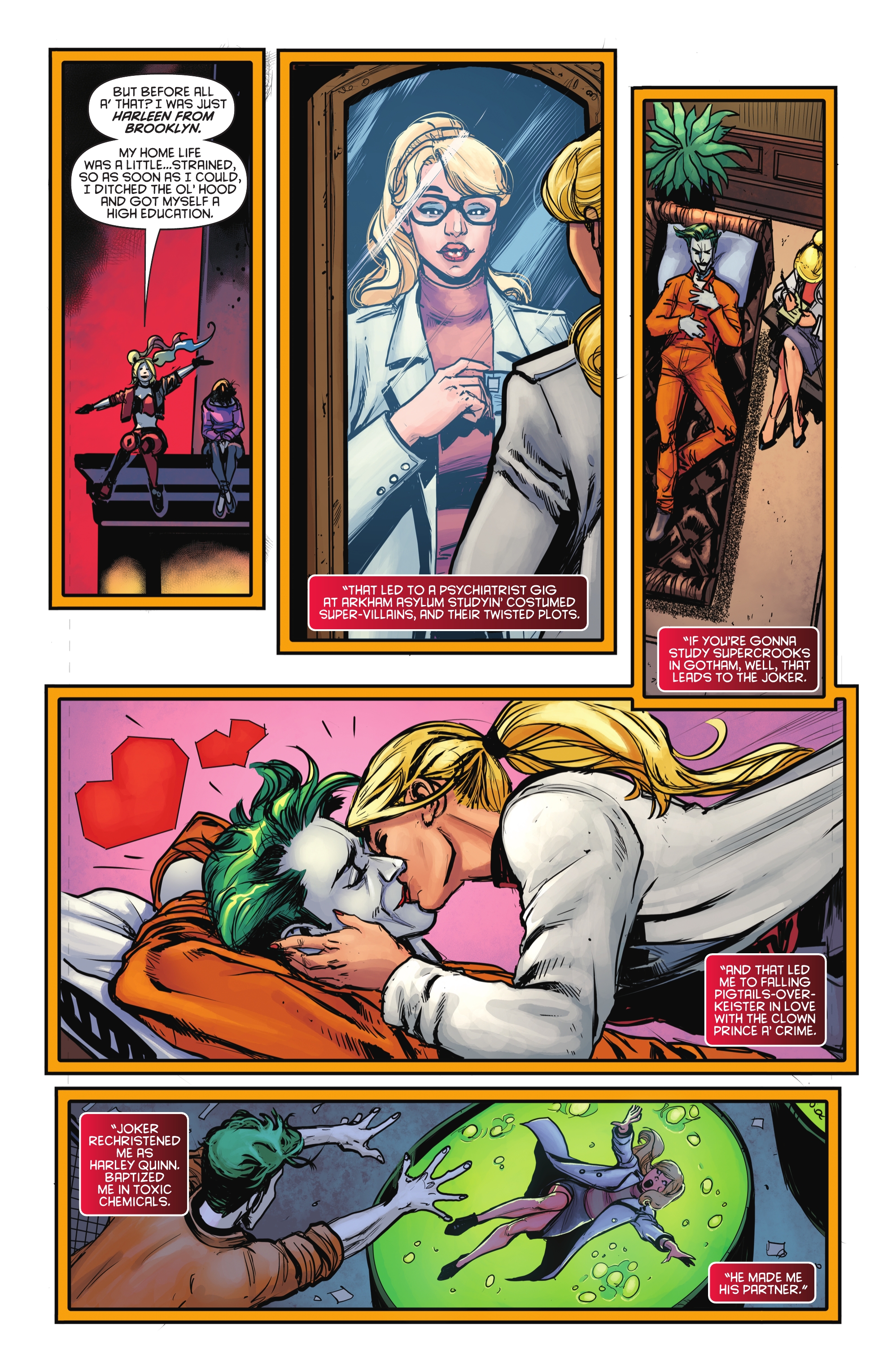 Read online Harley Quinn: The Arkham Asylum Files comic -  Issue #1 - 11