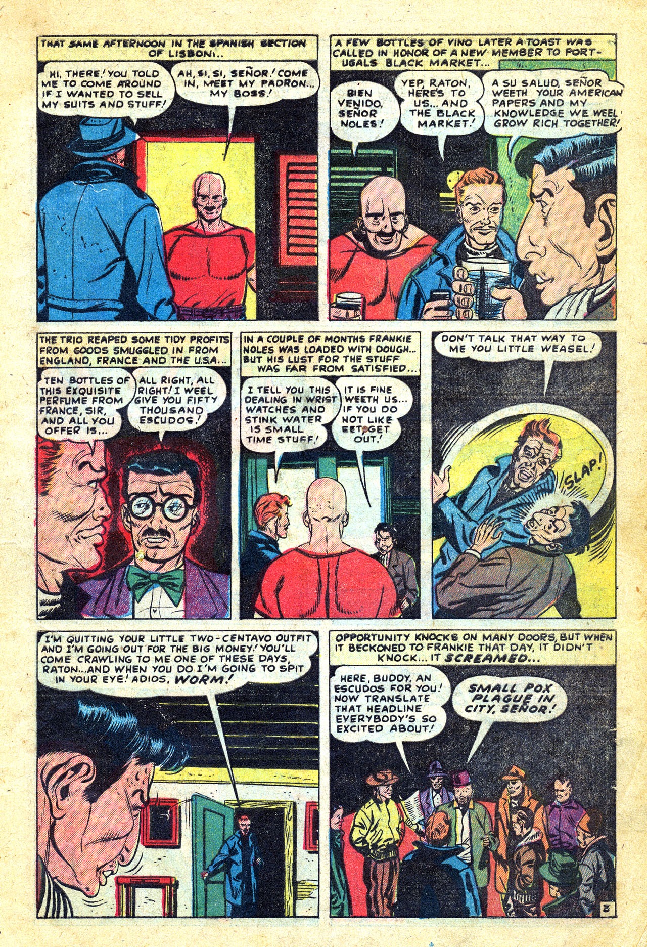 Read online Crime Cases Comics (1950) comic -  Issue #26 - 5