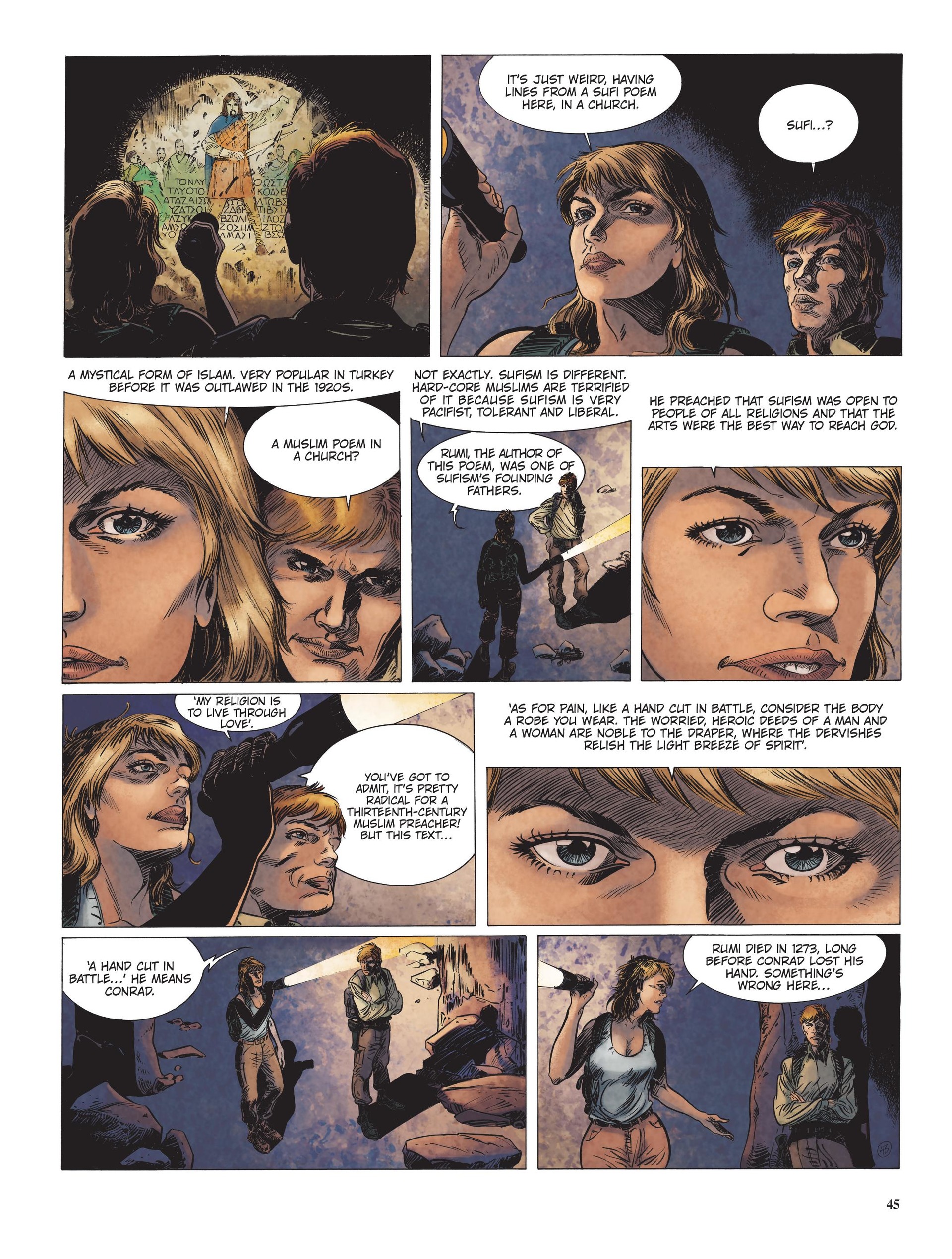 Read online The Last Templar comic -  Issue #6 - 46