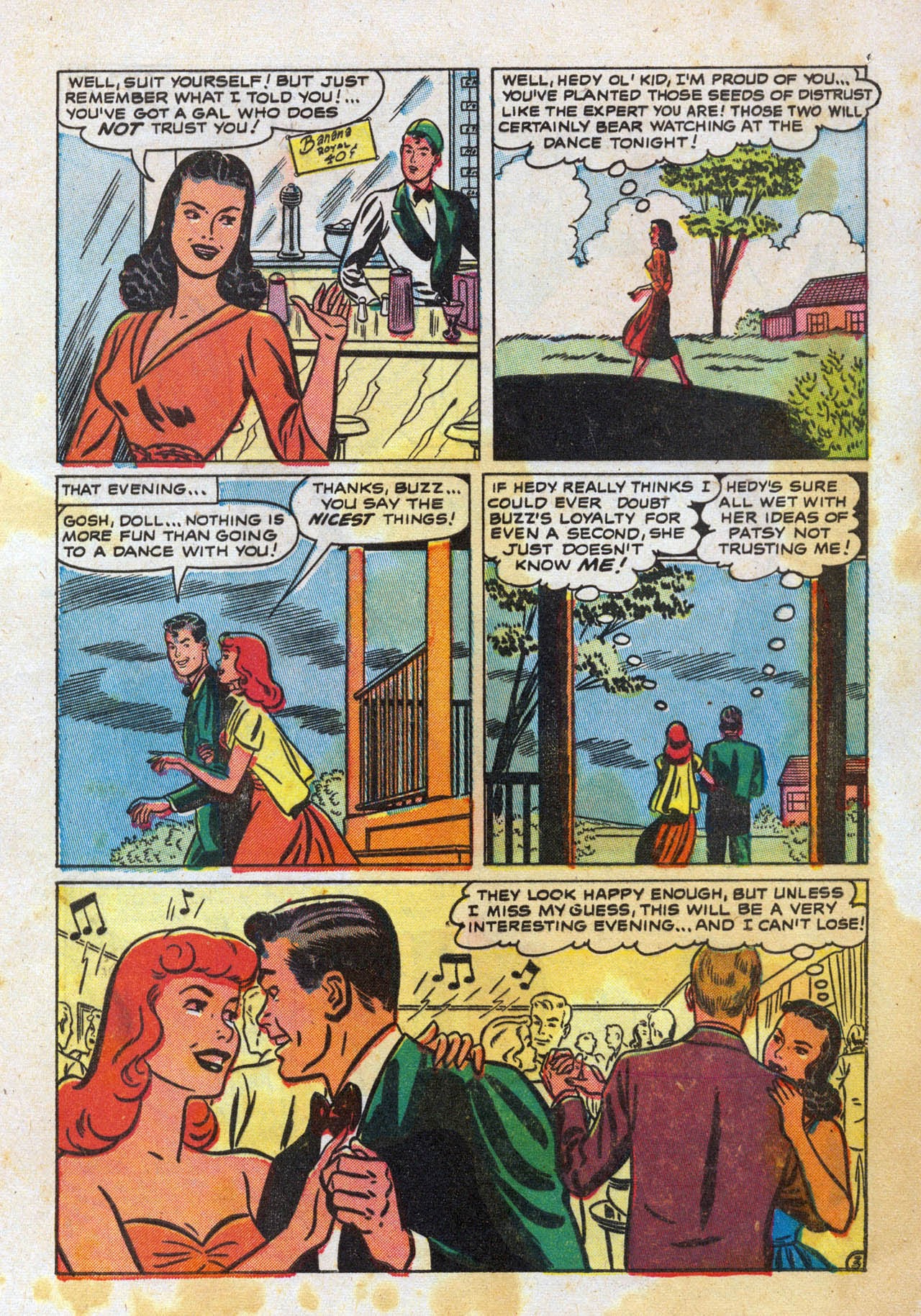 Read online Patsy and her Pals comic -  Issue #1 - 5