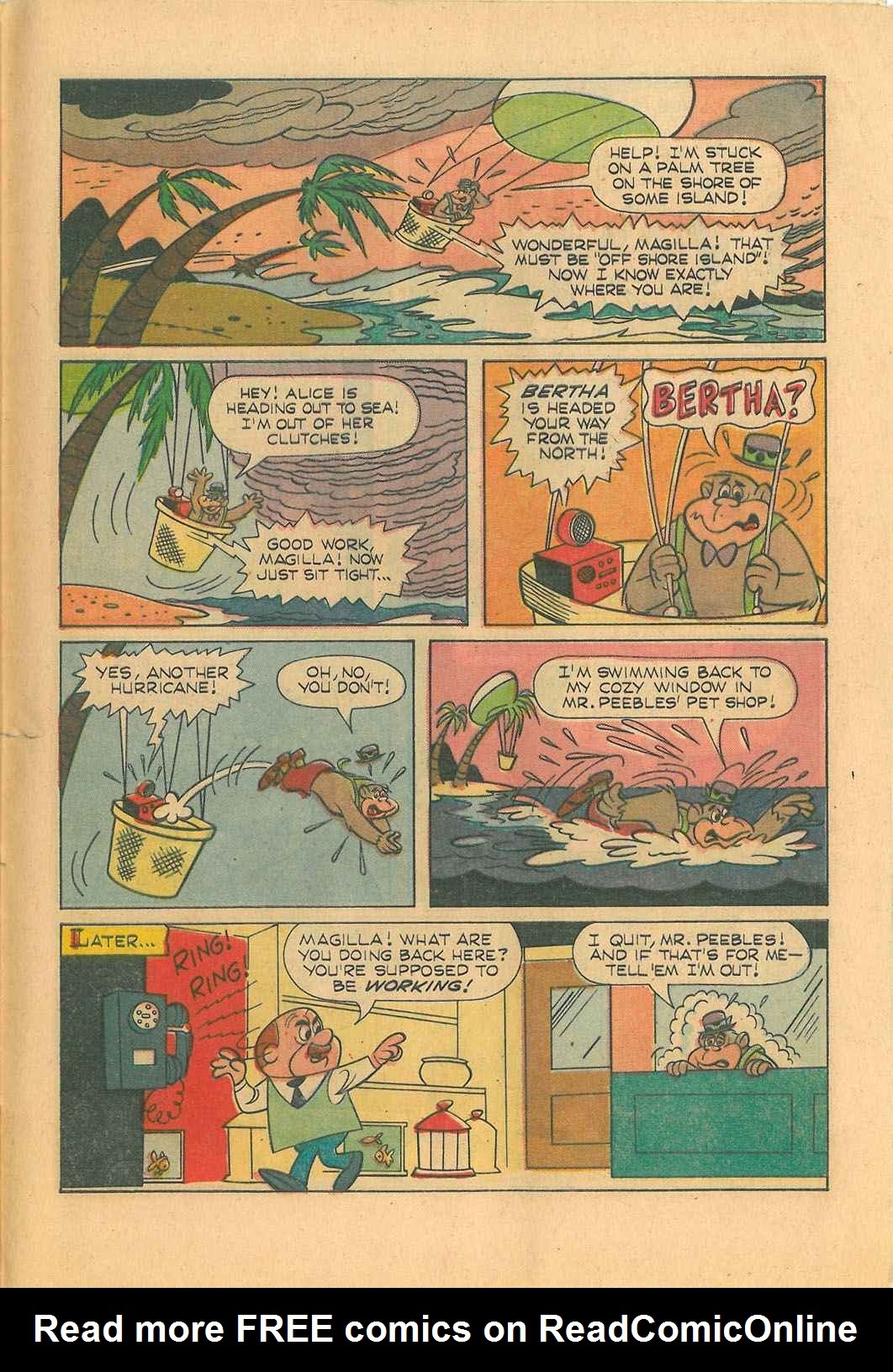 Read online Magilla Gorilla (1964) comic -  Issue #9 - 32