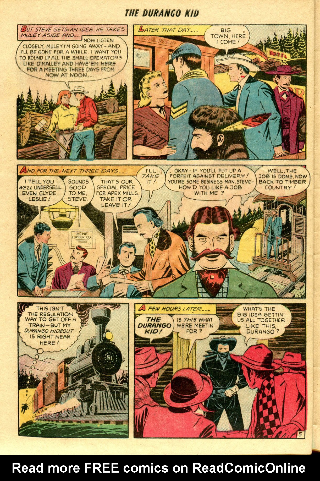 Read online Charles Starrett as The Durango Kid comic -  Issue #19 - 30