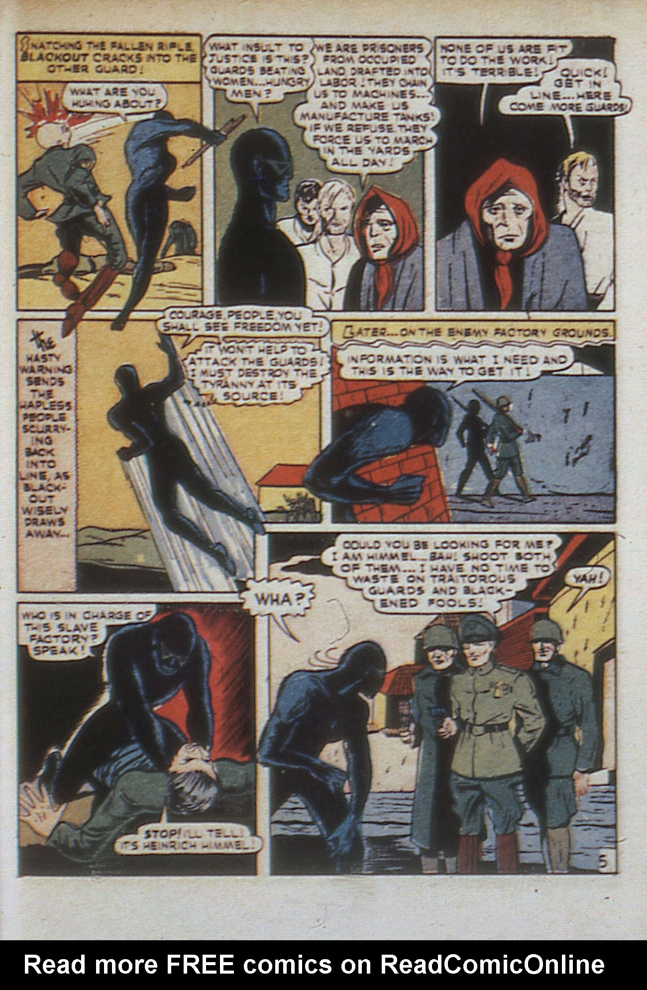 Read online Captain Battle Comics comic -  Issue #1 - 61