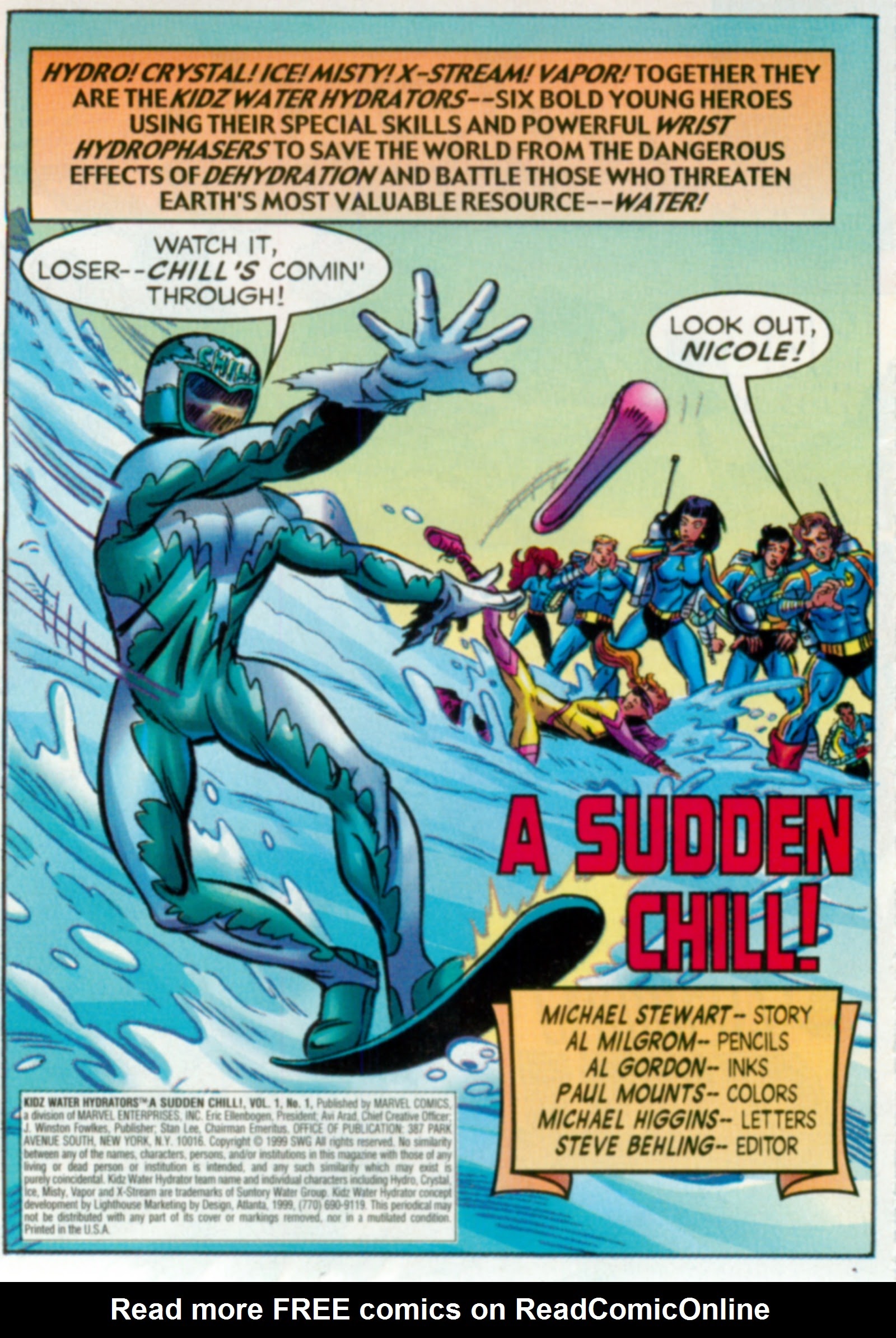 Read online Kidz Water Hydrators comic -  Issue # Hydrators 01 - 2