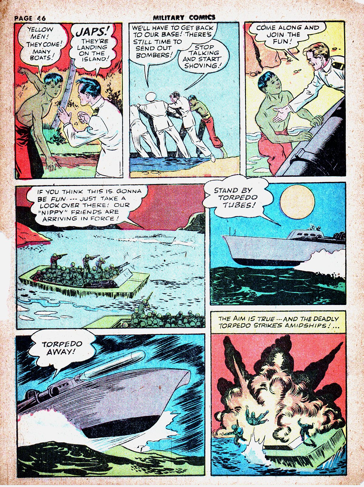 Read online Military Comics comic -  Issue #19 - 49