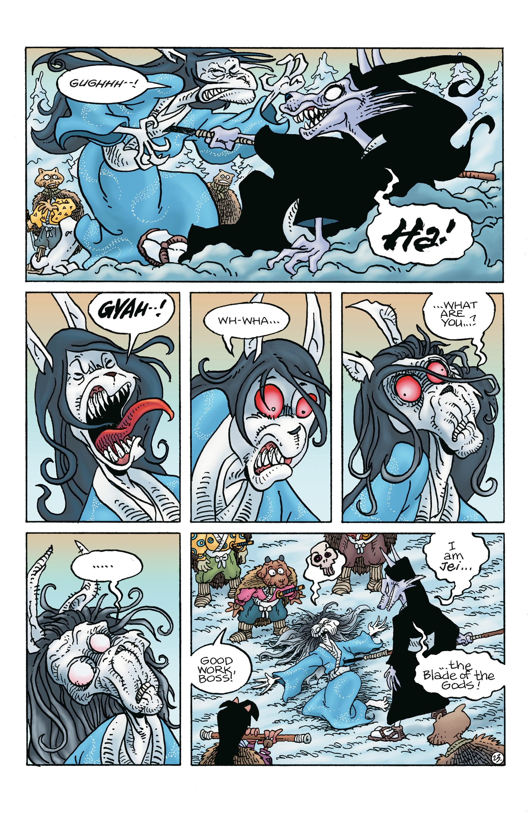 Read online Usagi Yojimbo: Ice and Snow comic -  Issue #3 - 25