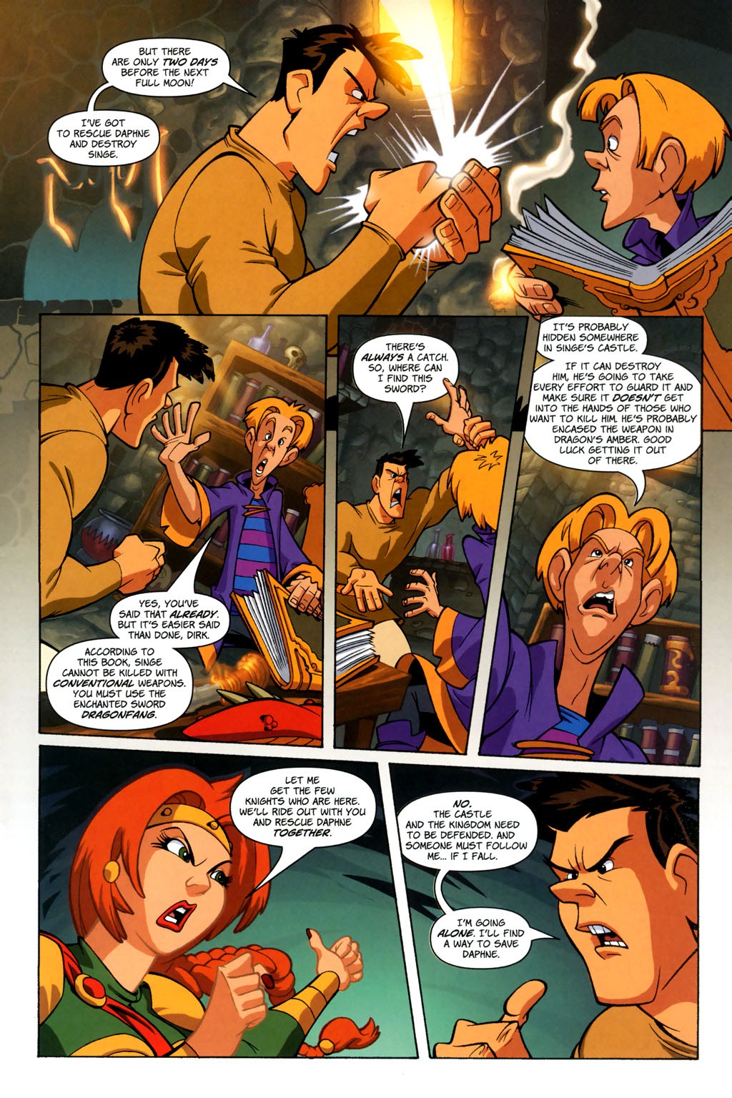 Read online Dragon's Lair (2006) comic -  Issue #1 - 23