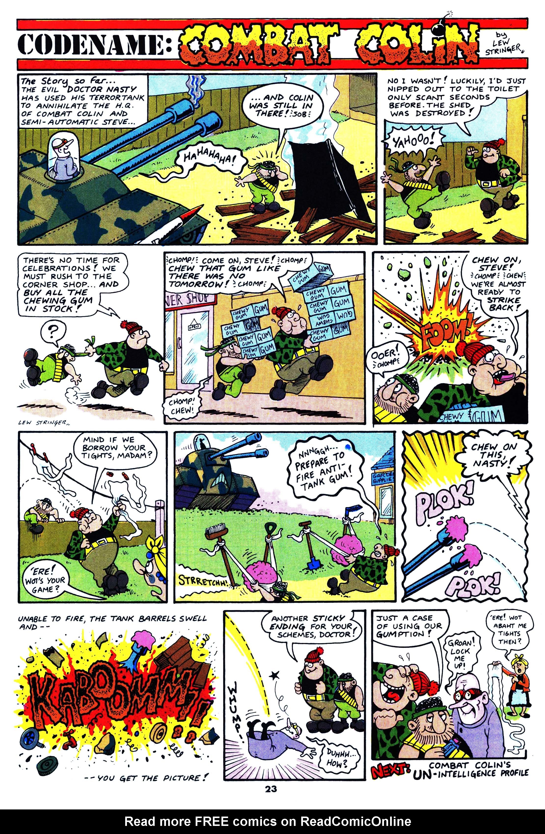 Read online Action Force comic -  Issue #29 - 23