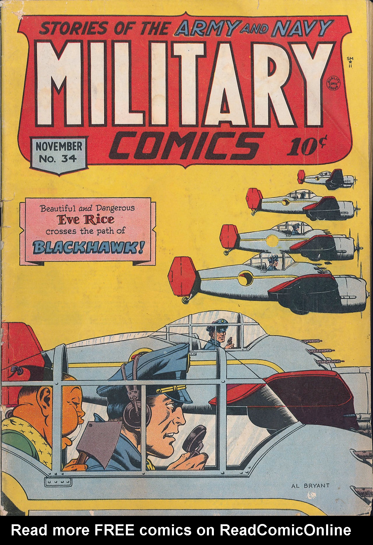 Read online Military Comics comic -  Issue #34 - 1