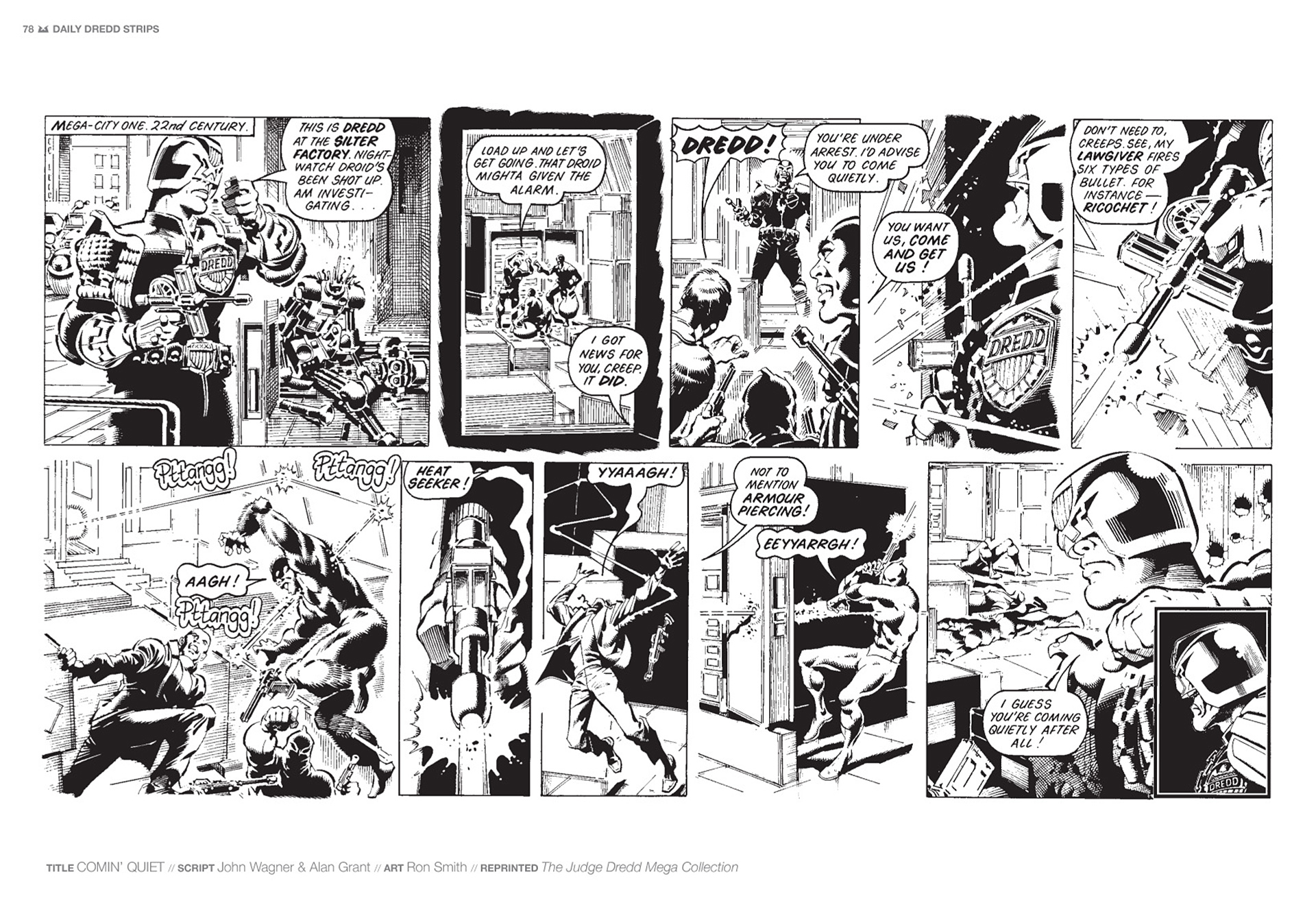 Read online Judge Dredd: The Daily Dredds comic -  Issue # TPB 1 - 81