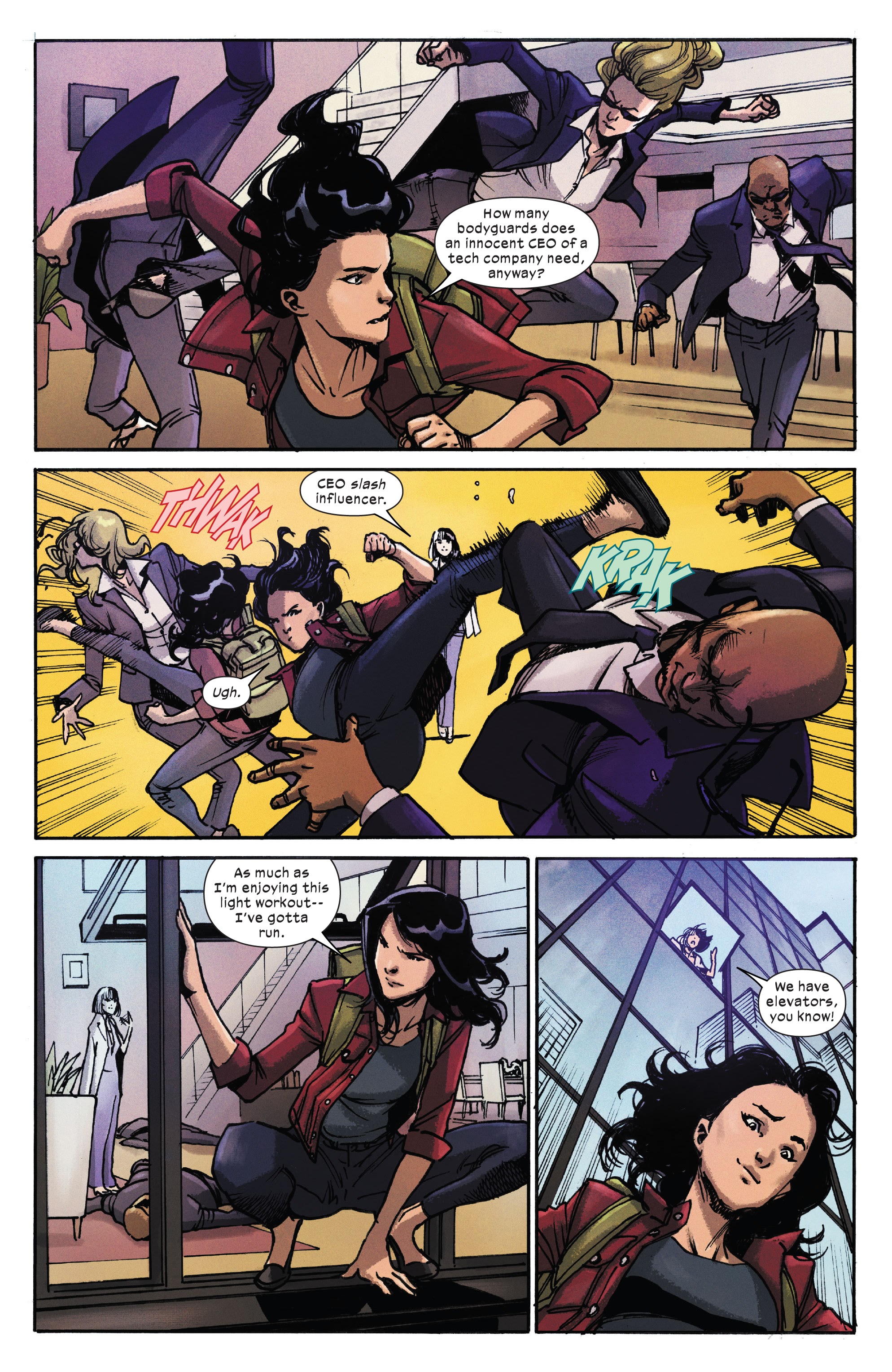 Read online Silk (2021) comic -  Issue #3 - 17