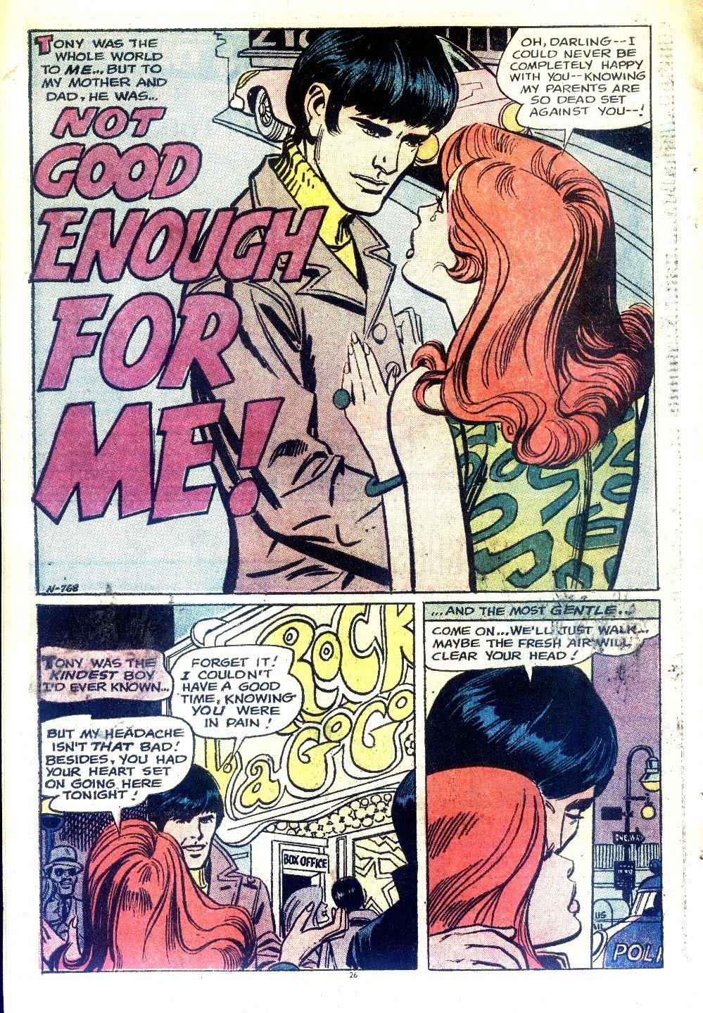 Read online Young Love (1963) comic -  Issue #107 - 26