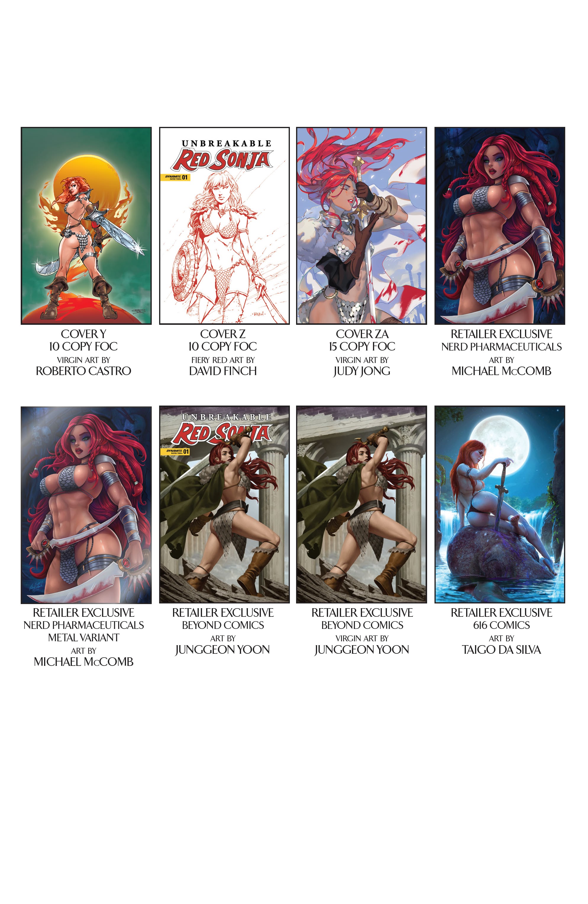 Read online Unbreakable Red Sonja comic -  Issue #1 - 32