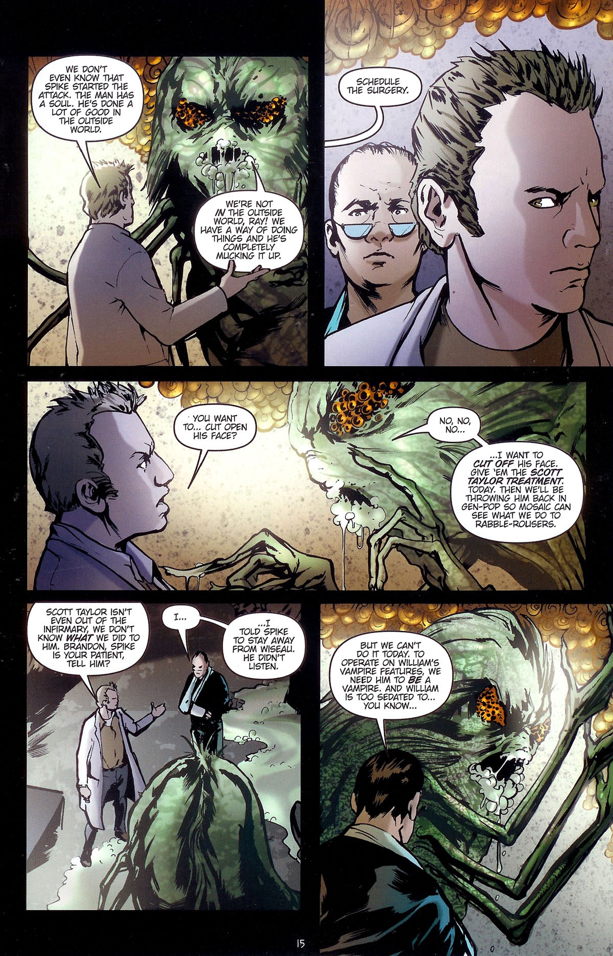 Read online Spike: Asylum comic -  Issue #3 - 17