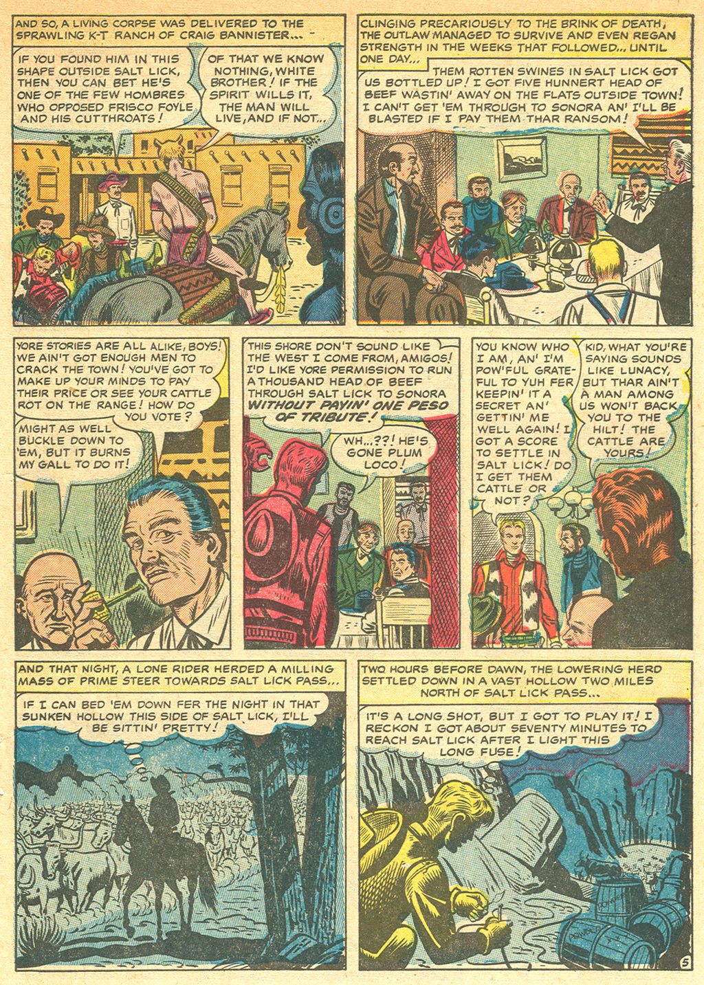 Read online Kid Colt Outlaw comic -  Issue #25 - 7