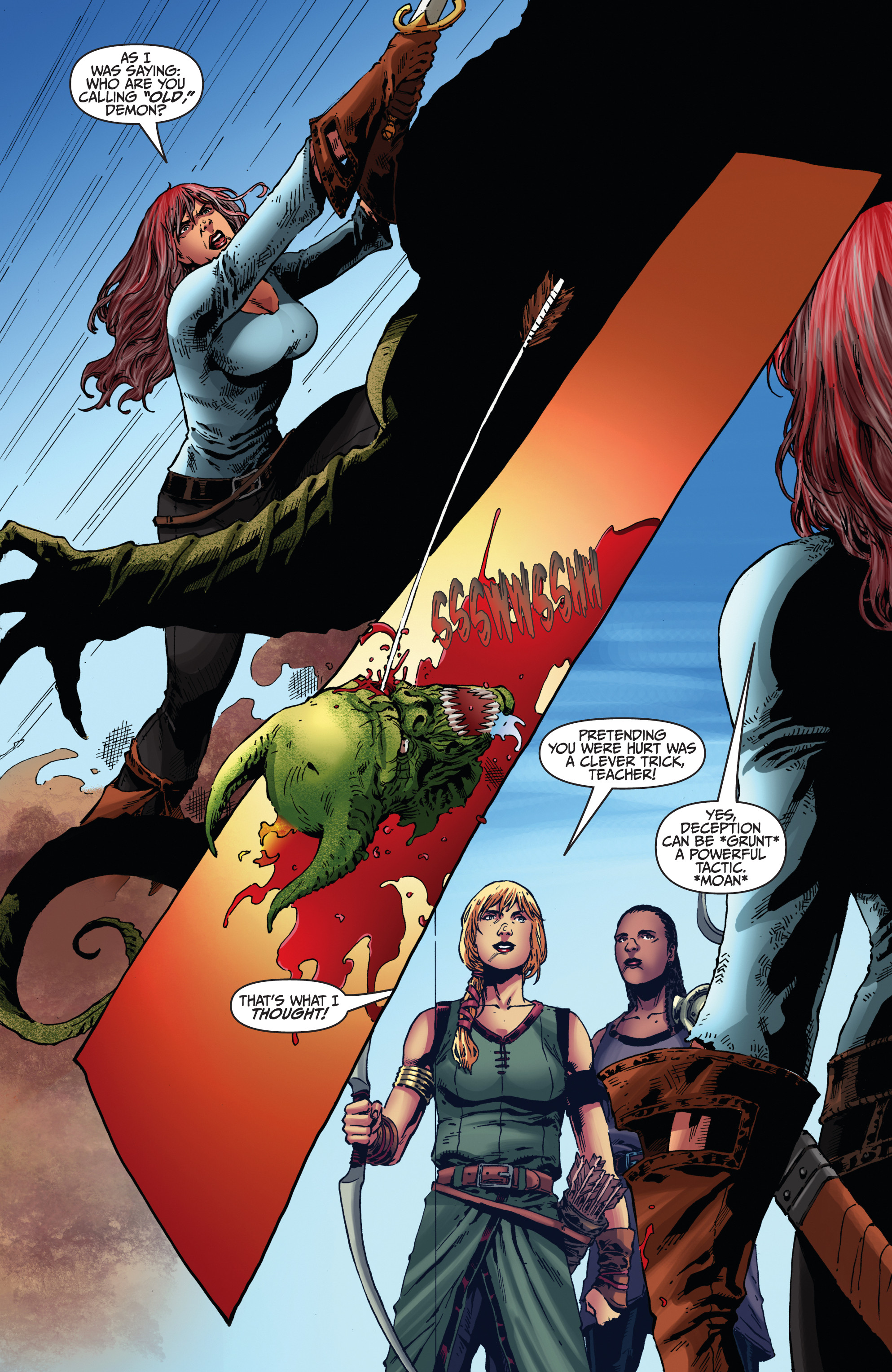 Read online Red Sonja: Vulture's Circle comic -  Issue # _TPB - 24