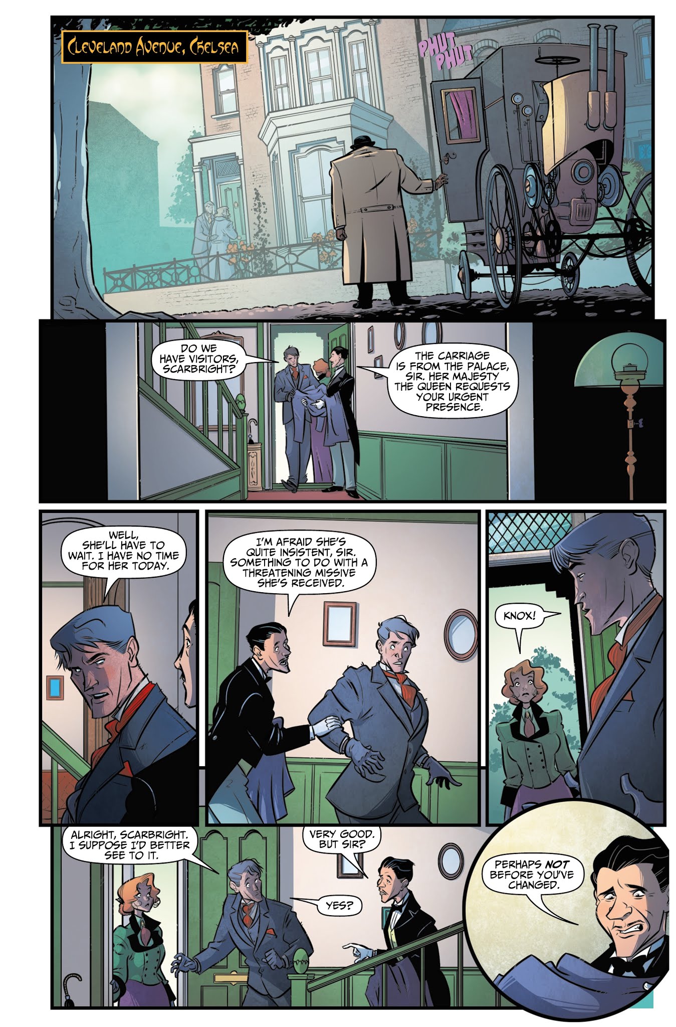 Read online Newbury & Hobbes: The Undying comic -  Issue #3 - 10