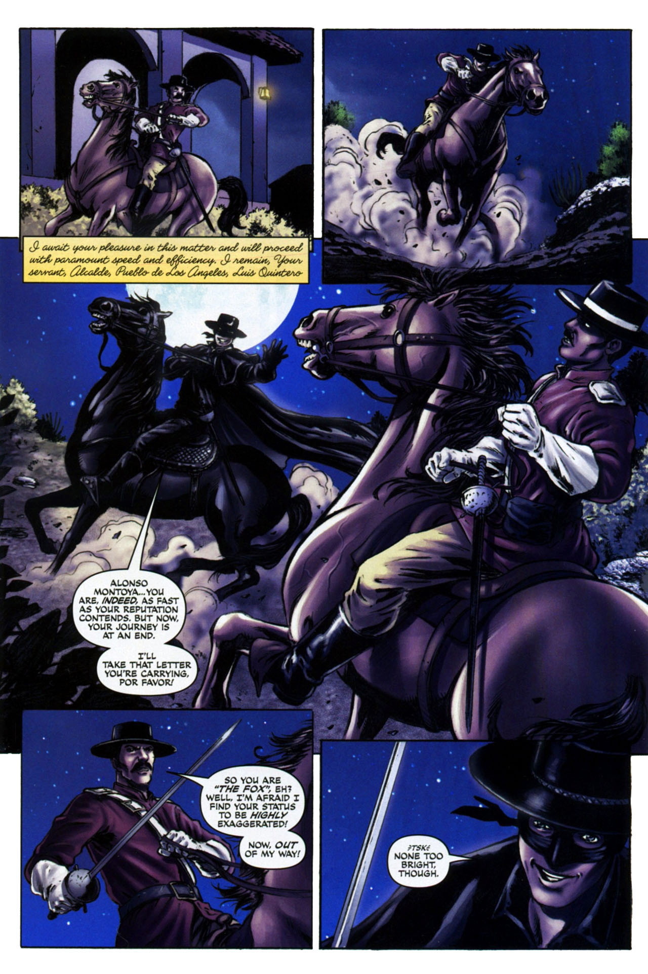 Read online Zorro (2008) comic -  Issue #11 - 27