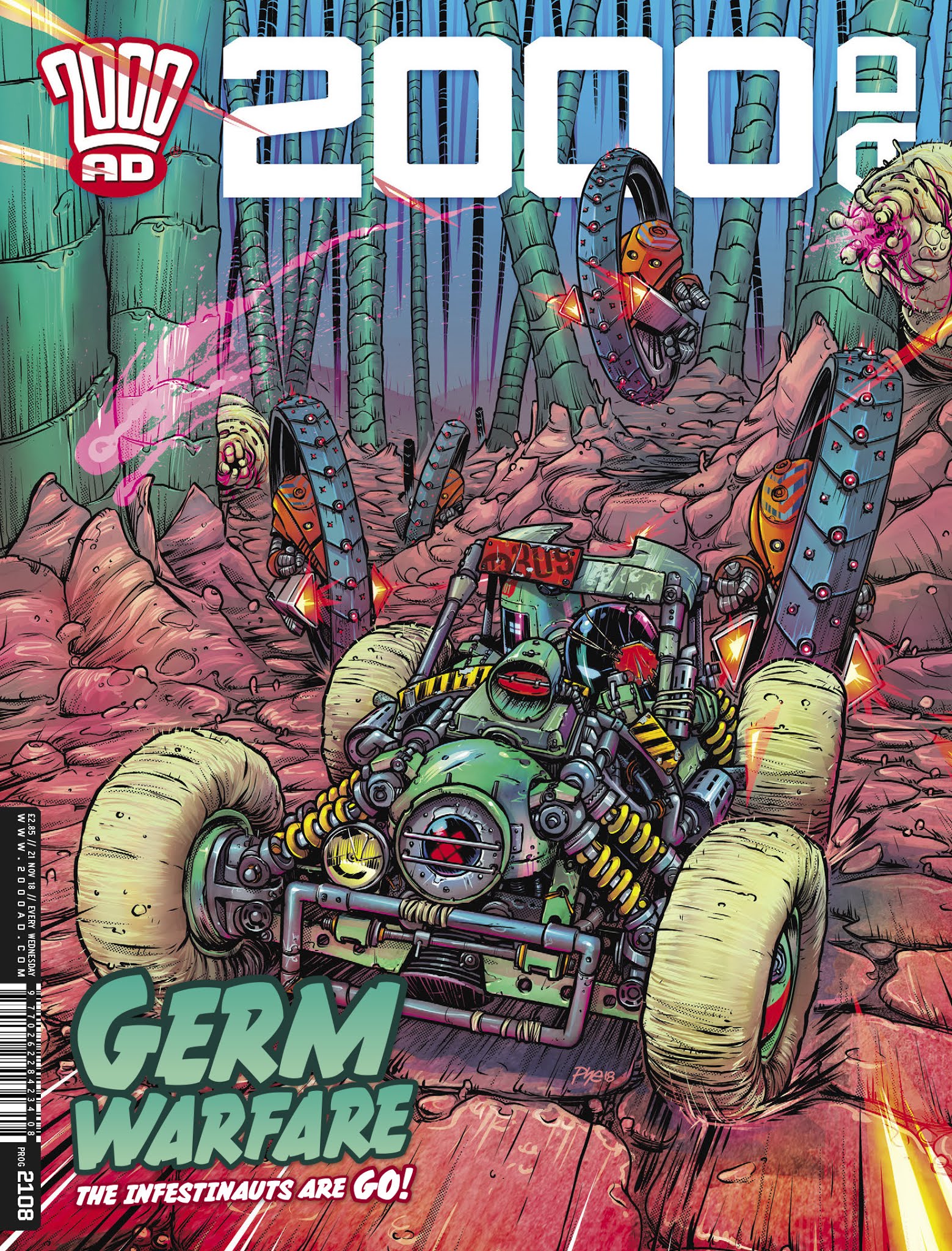 Read online 2000 AD comic -  Issue #2108 - 1