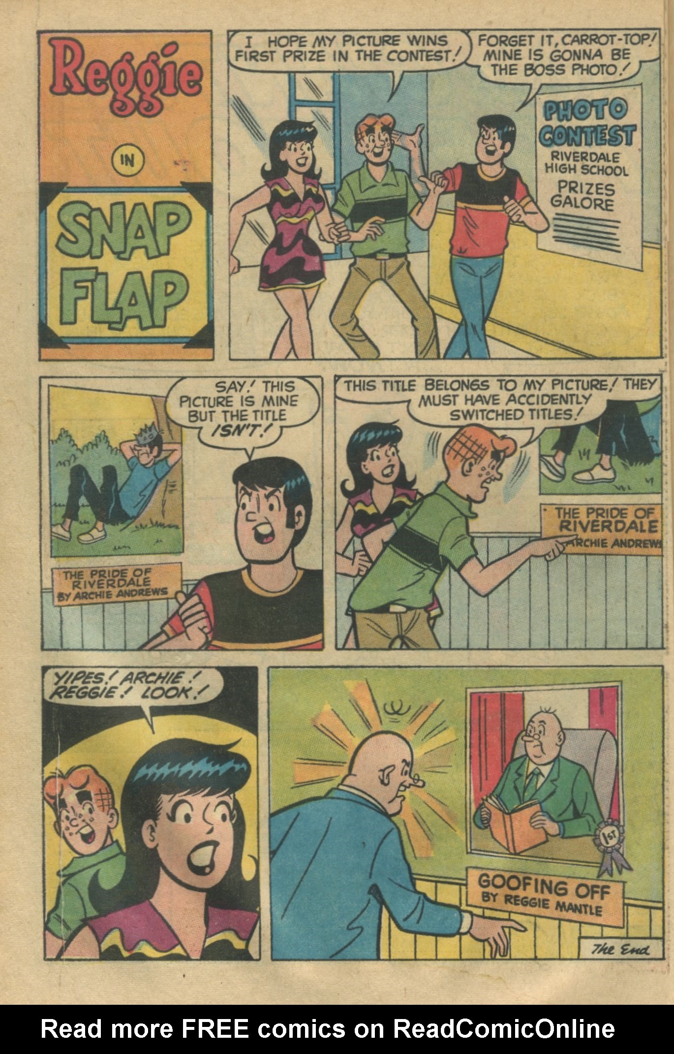 Read online Reggie's Wise Guy Jokes comic -  Issue #10 - 32