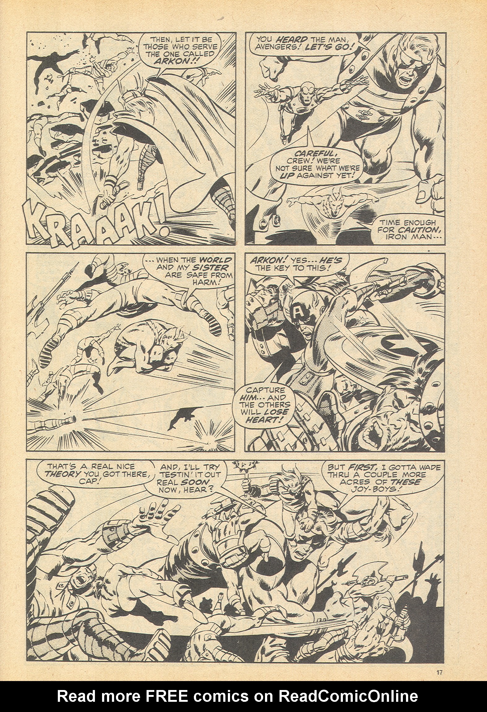 Read online The Avengers (1973) comic -  Issue #117 - 17