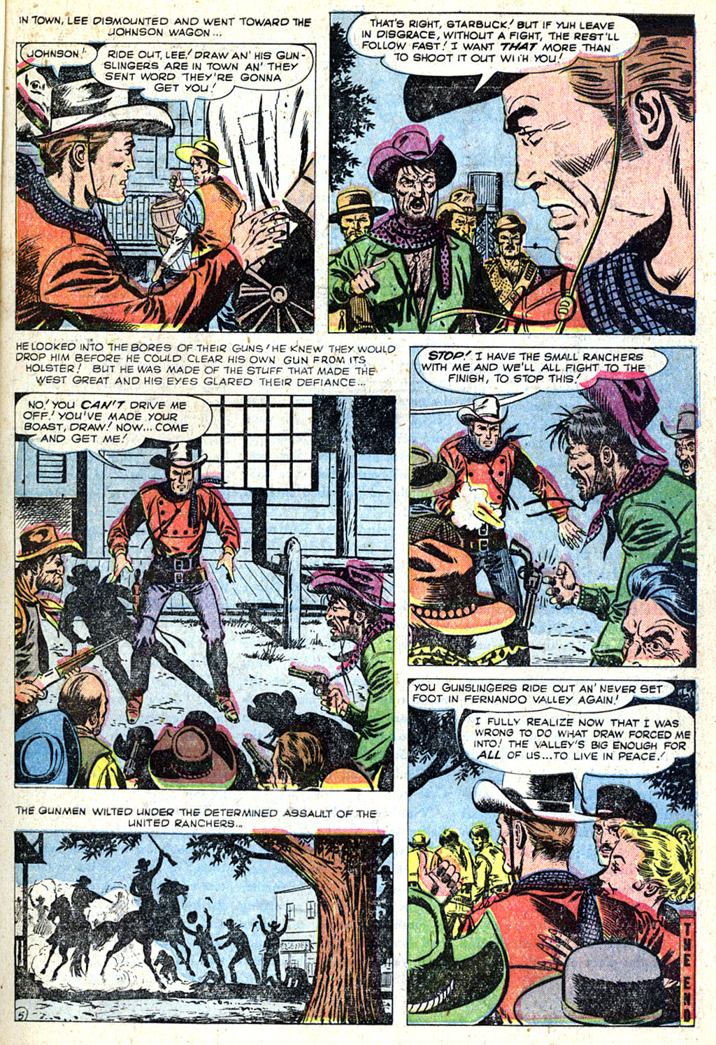 Read online Western Outlaws (1954) comic -  Issue #21 - 7