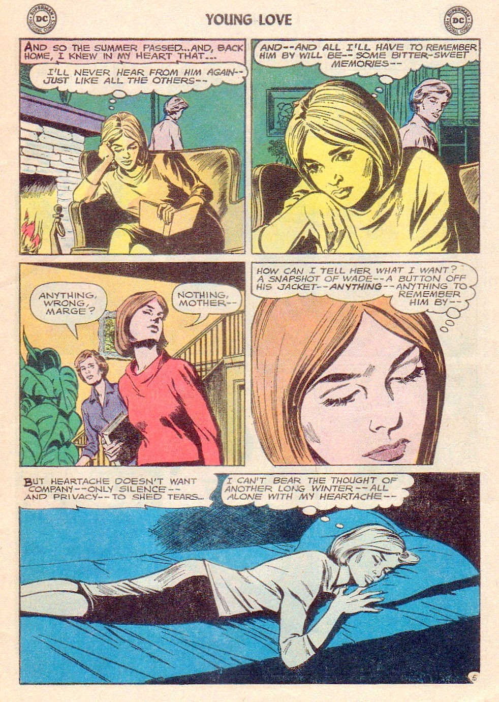 Read online Young Love (1963) comic -  Issue #49 - 7