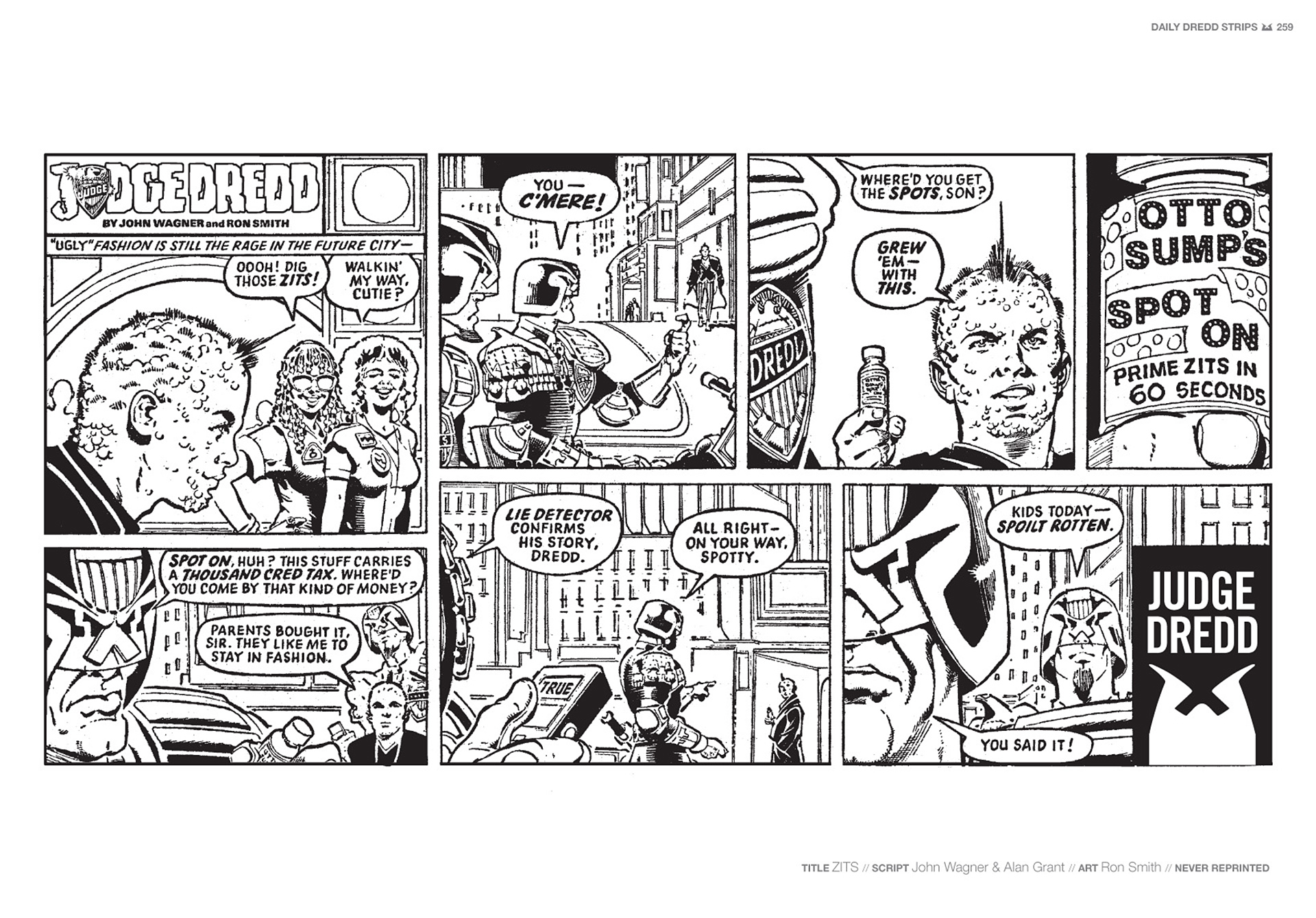 Read online Judge Dredd: The Daily Dredds comic -  Issue # TPB 1 - 262