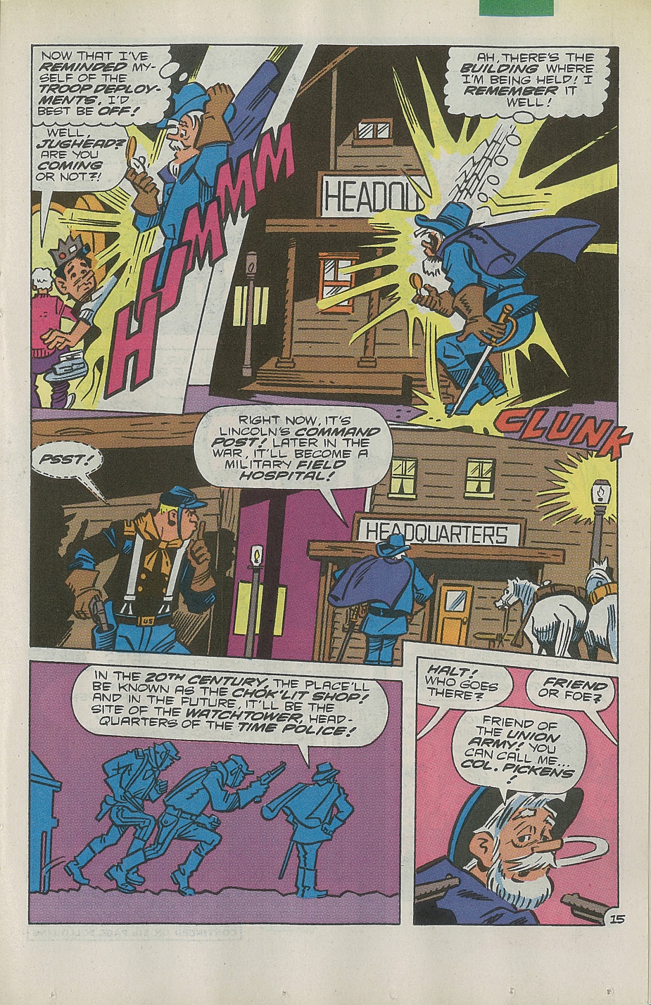 Read online Jughead's Time Police comic -  Issue #5 - 23