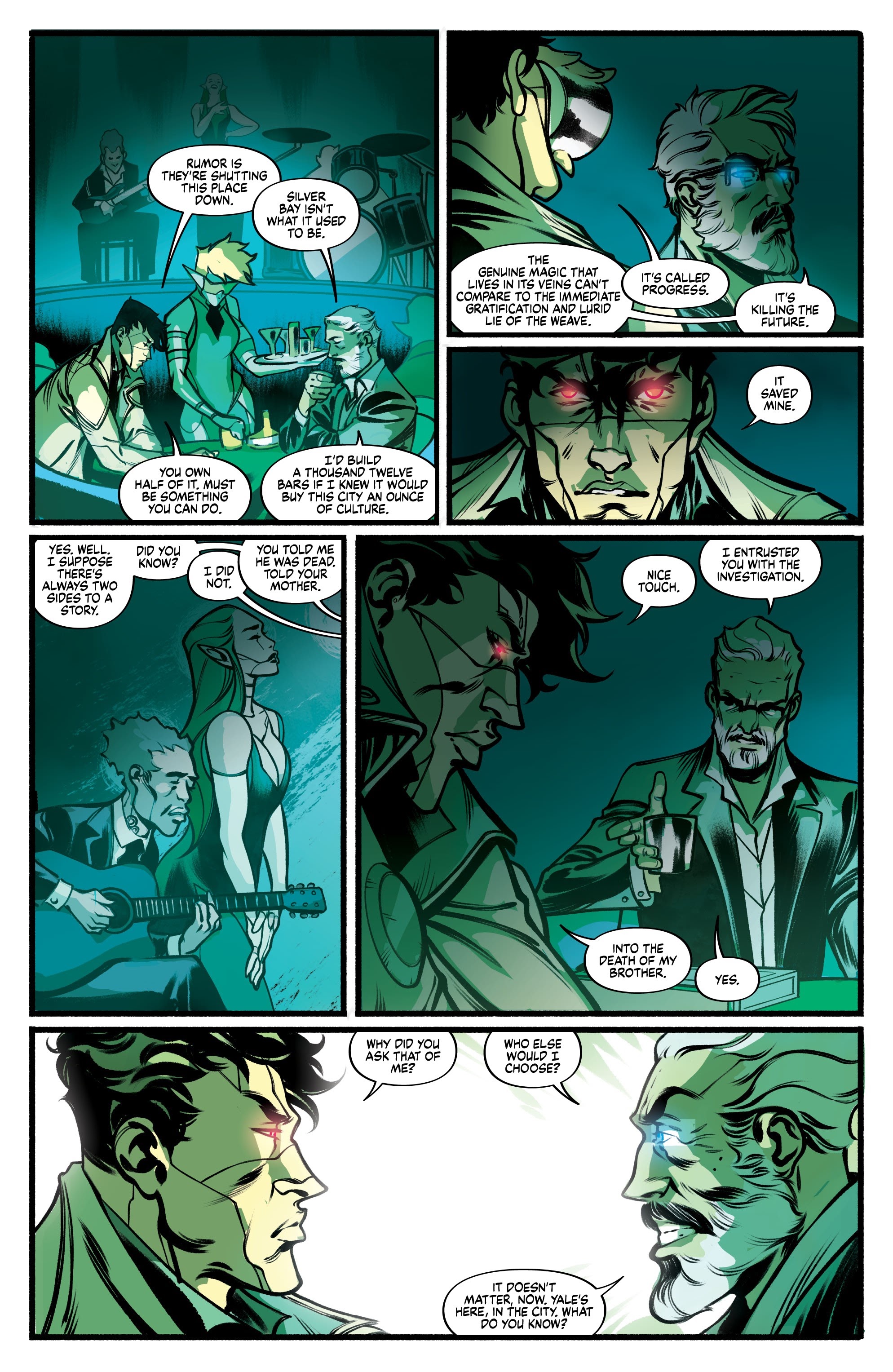 Read online Dryad comic -  Issue #6 - 5